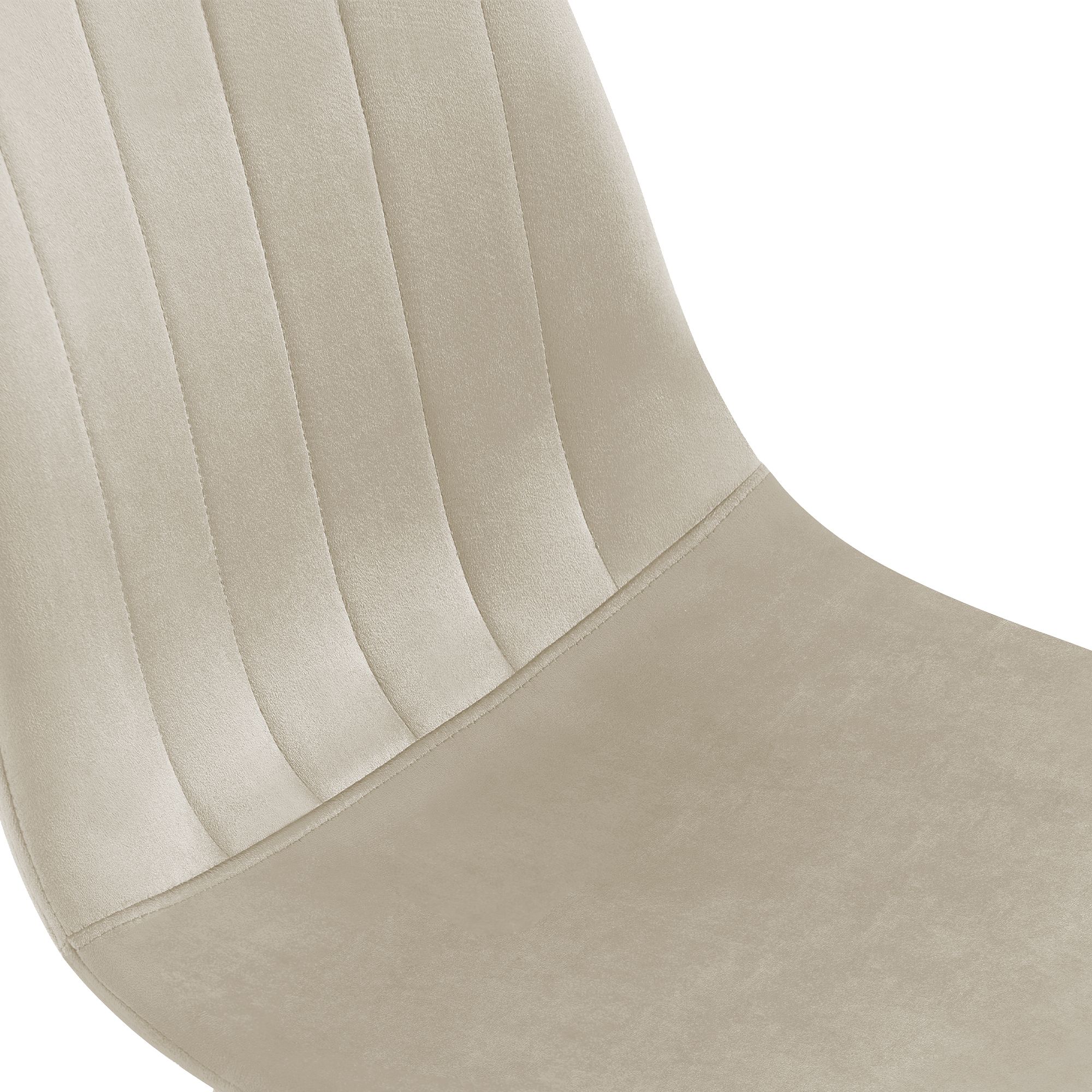 Esszimmerstuhl Baxter Samt, creme