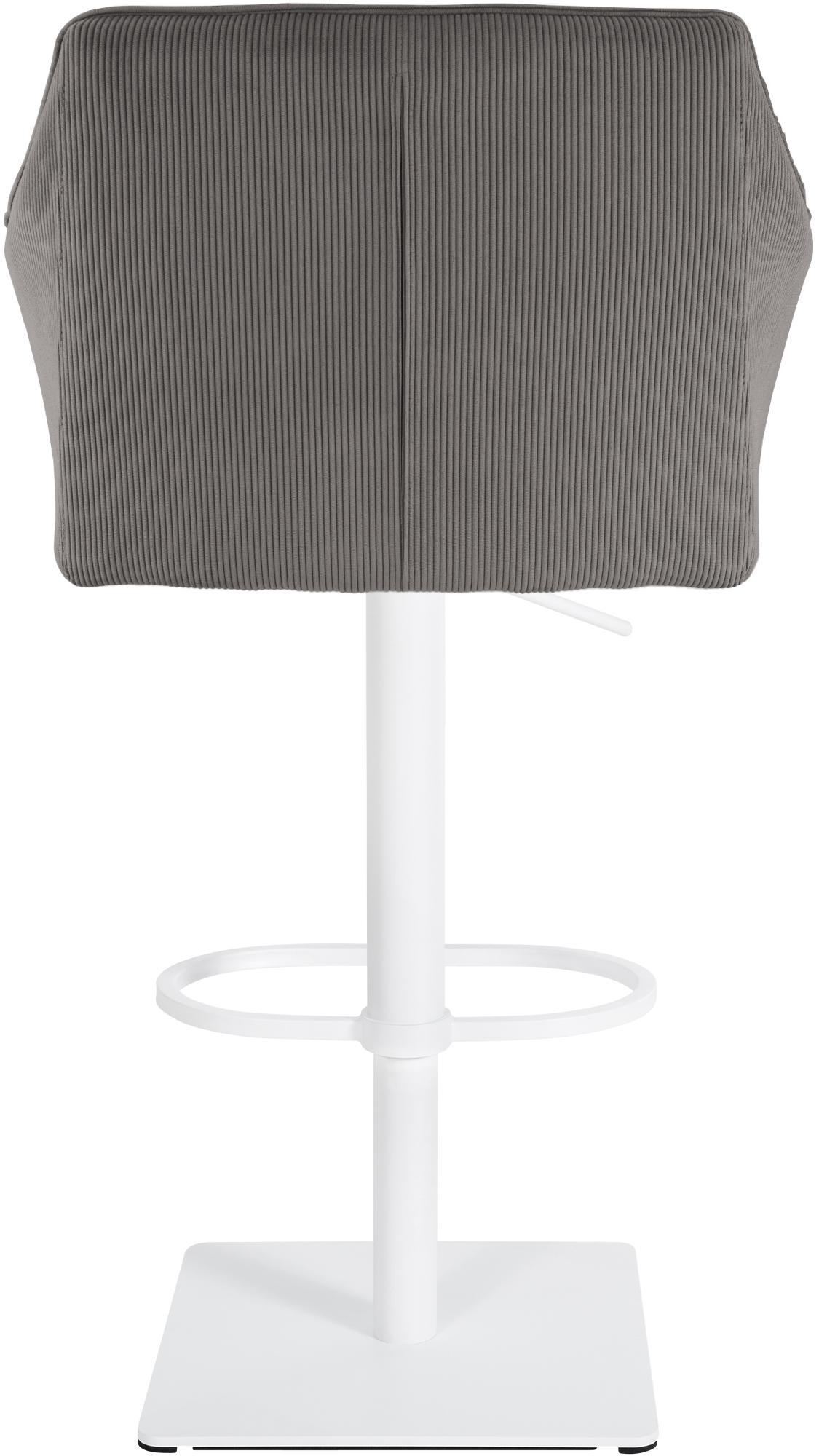 Barhocker Damaso W Cord, taupe