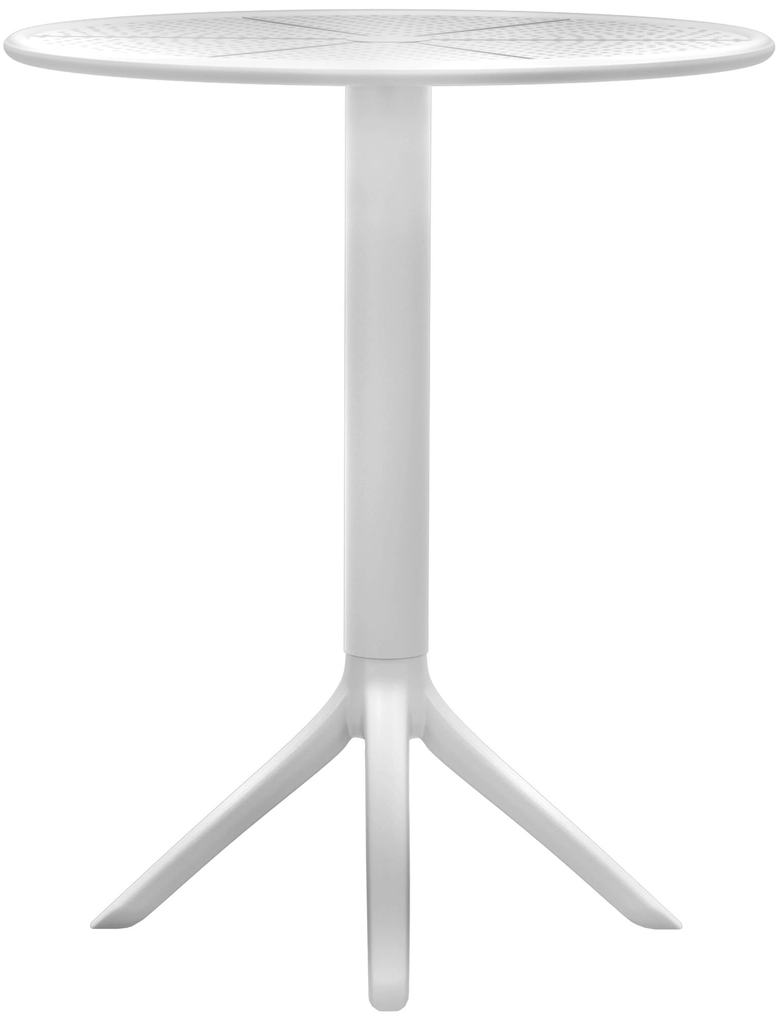 Tisch Lacota rund 60 cm, weiß