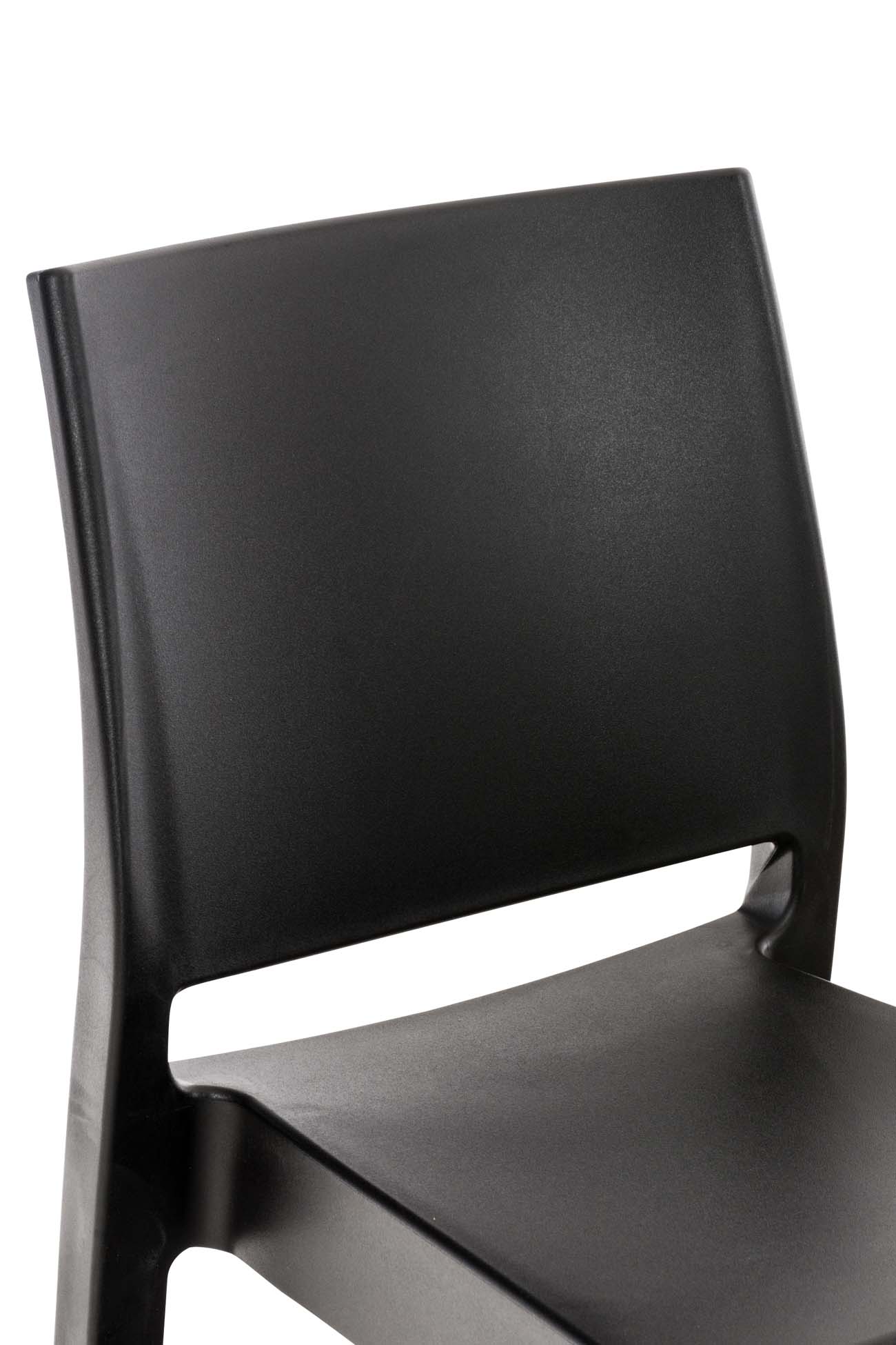4er Set Barhocker Maya, schwarz