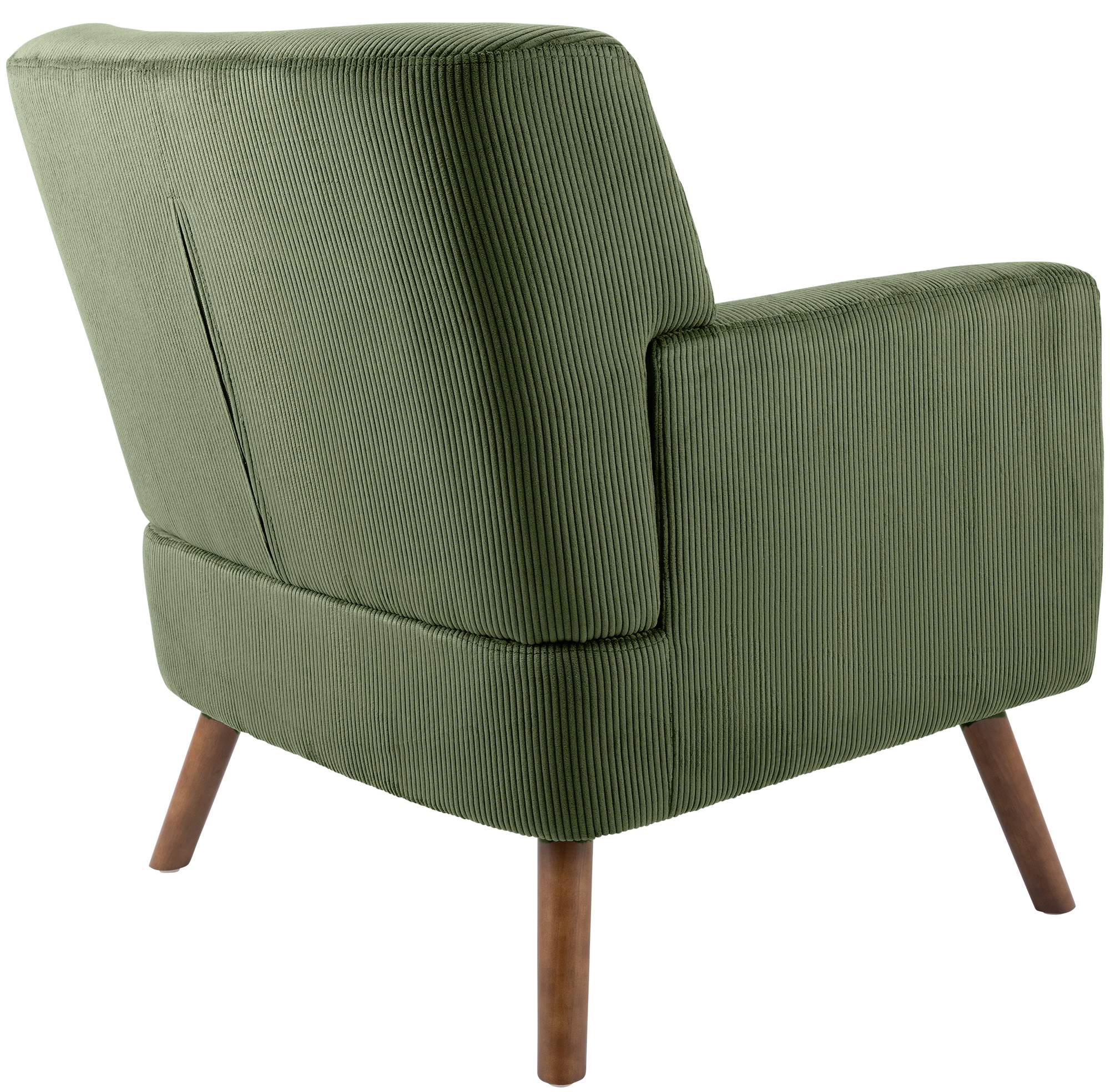 Sessel Kioni Cord, grün