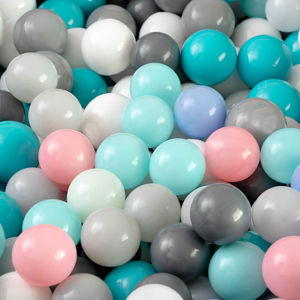 Spielbälle für Bällebad SPIN – 480 Stück Pastellfarbe