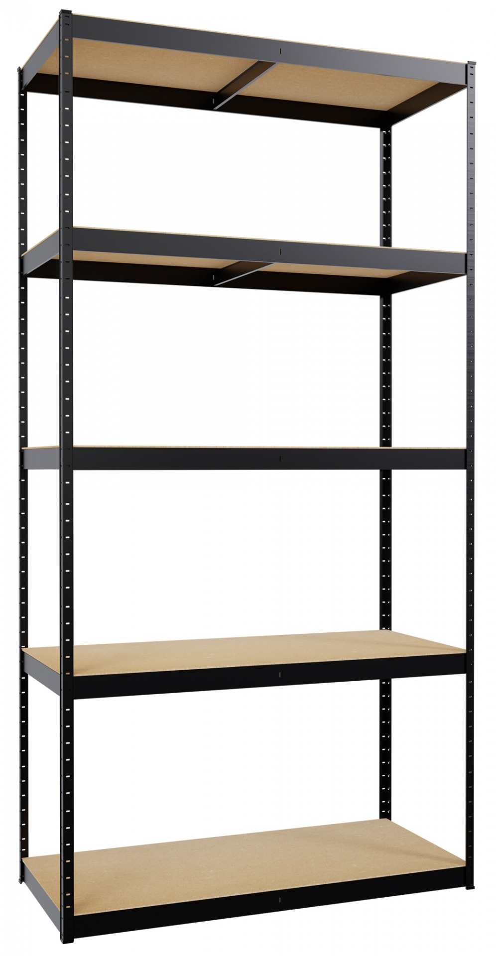 3er Regalsystem, schwarz