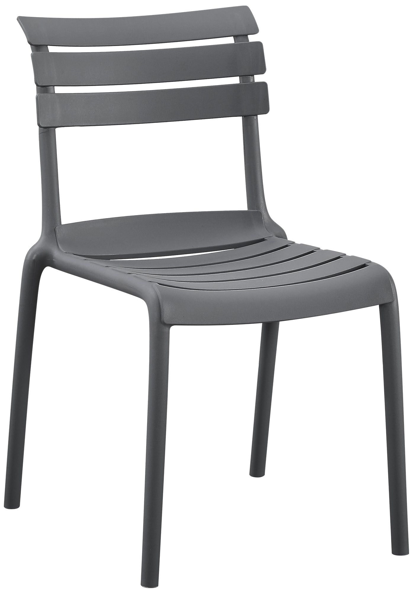 Gartenmöbel-Set Vela mit 2 Stühlen, dunkelgrau