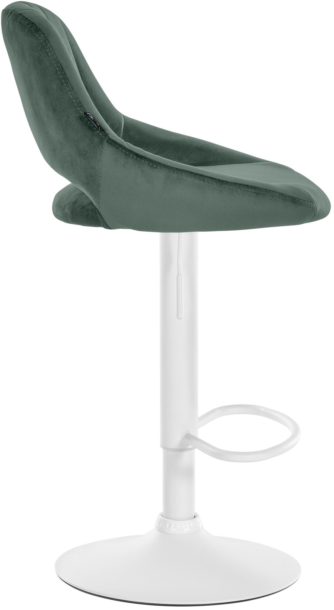 2er Set Barhocker Milet Samt W, grün