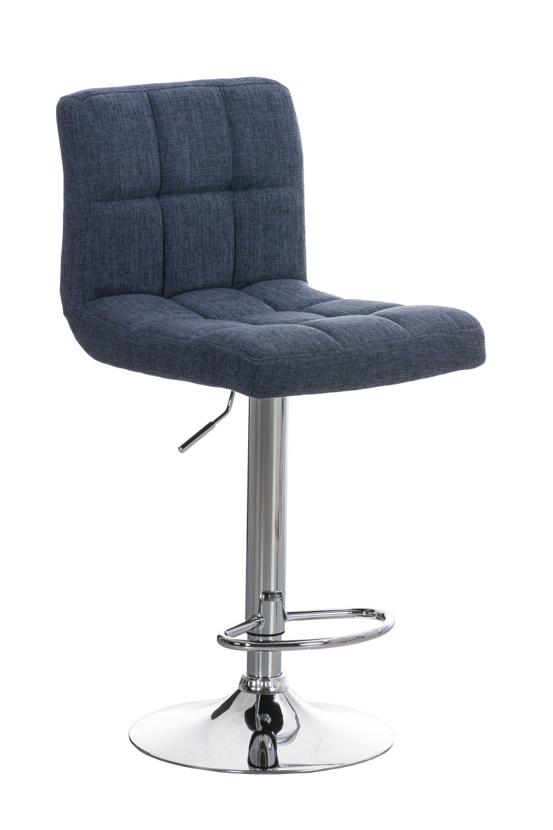 Barhocker Peru STOFF C, blau