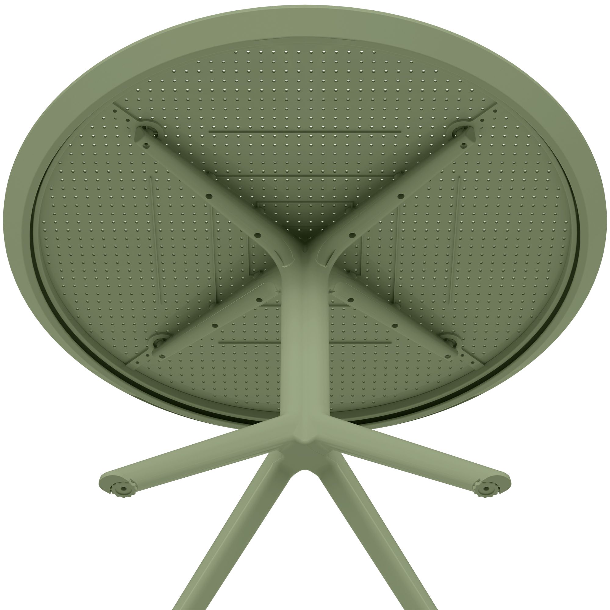 Tisch Sky rund 105 cm, oliv
