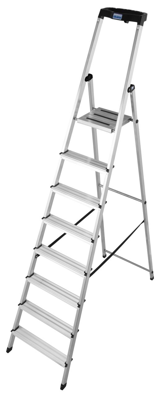 MONTO Aluminium-Stufen-Stehleiter Safety, 1x8 Stufen