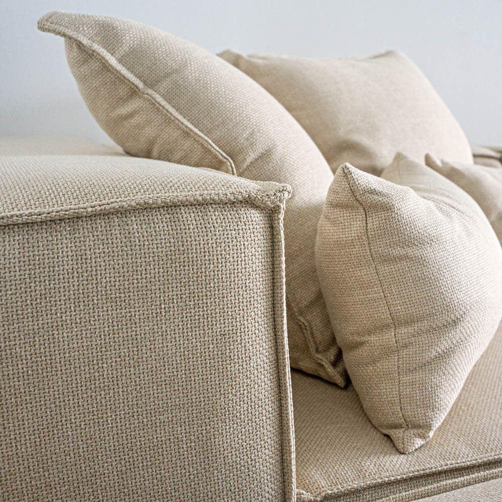 Modulares Sofa VERONA M - 327 x 120 cm Beige