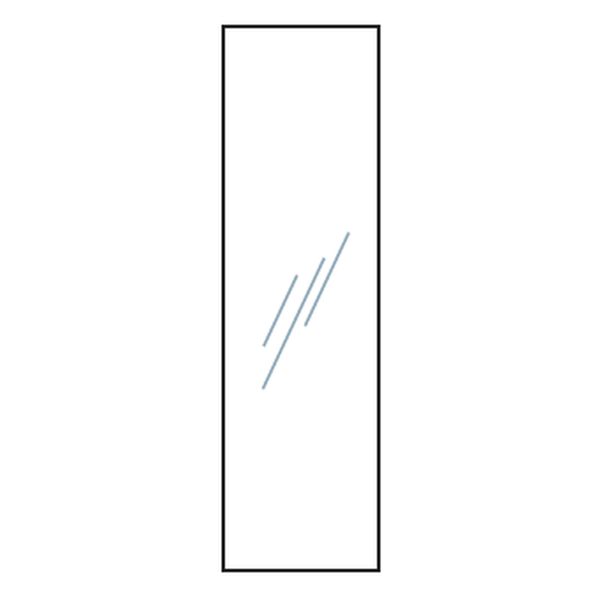 VETRO Glasscheibe, B 515 x H 1800 mm, Klarglas