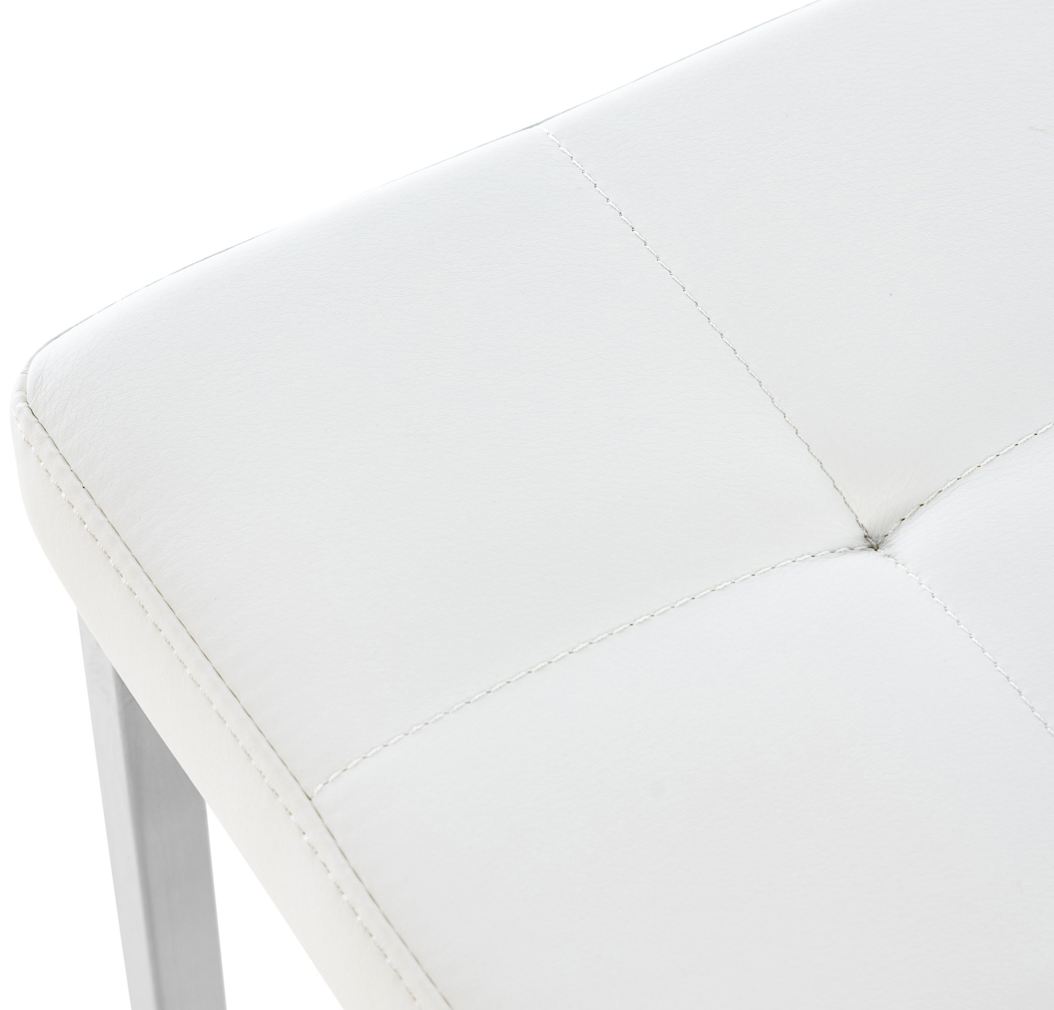 2er Set Sitzhocker Barci, weiß