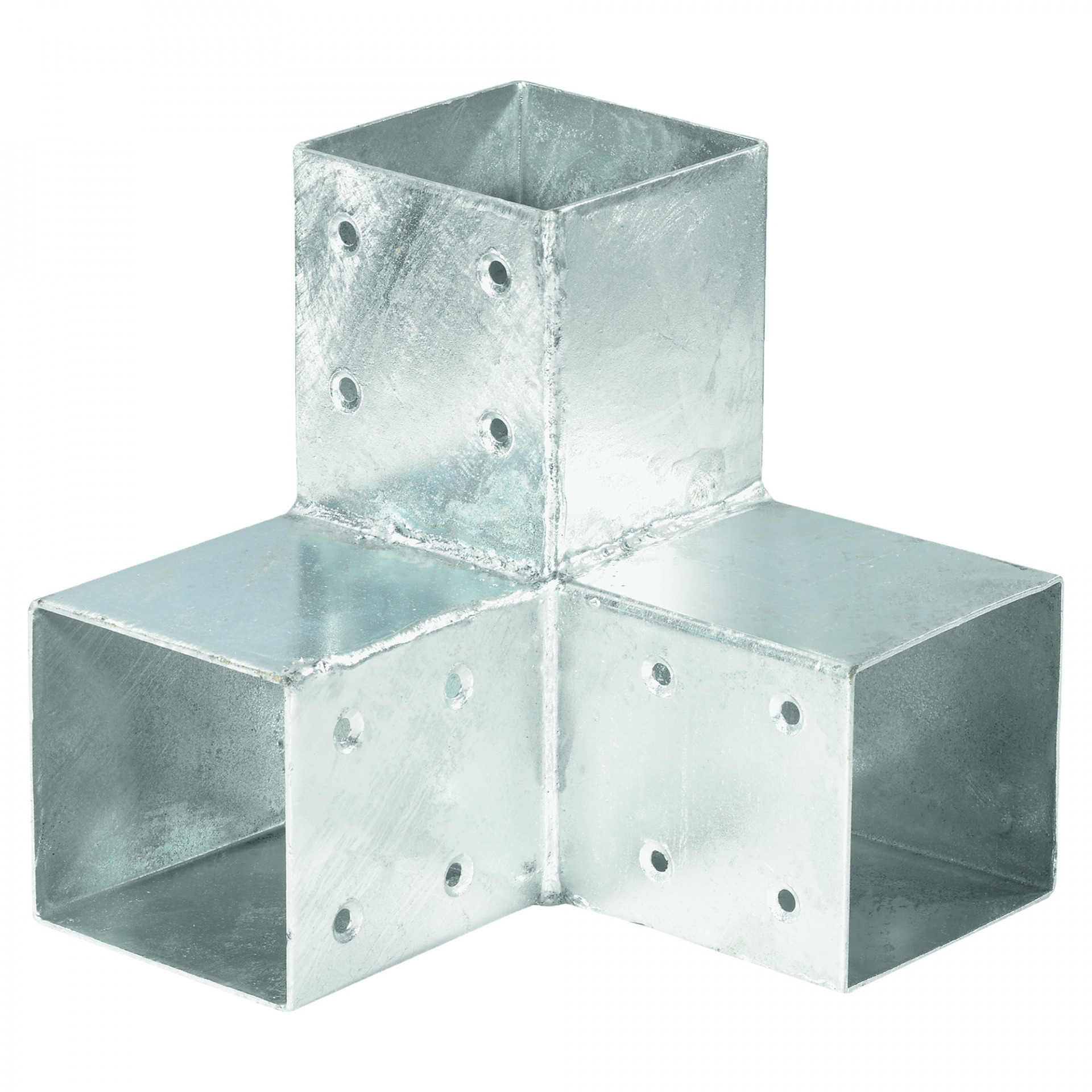 QUATRO-Steckverbinder, Ecke zweifach, für 9 x 9 cm, 20 x 20 x 20 cm