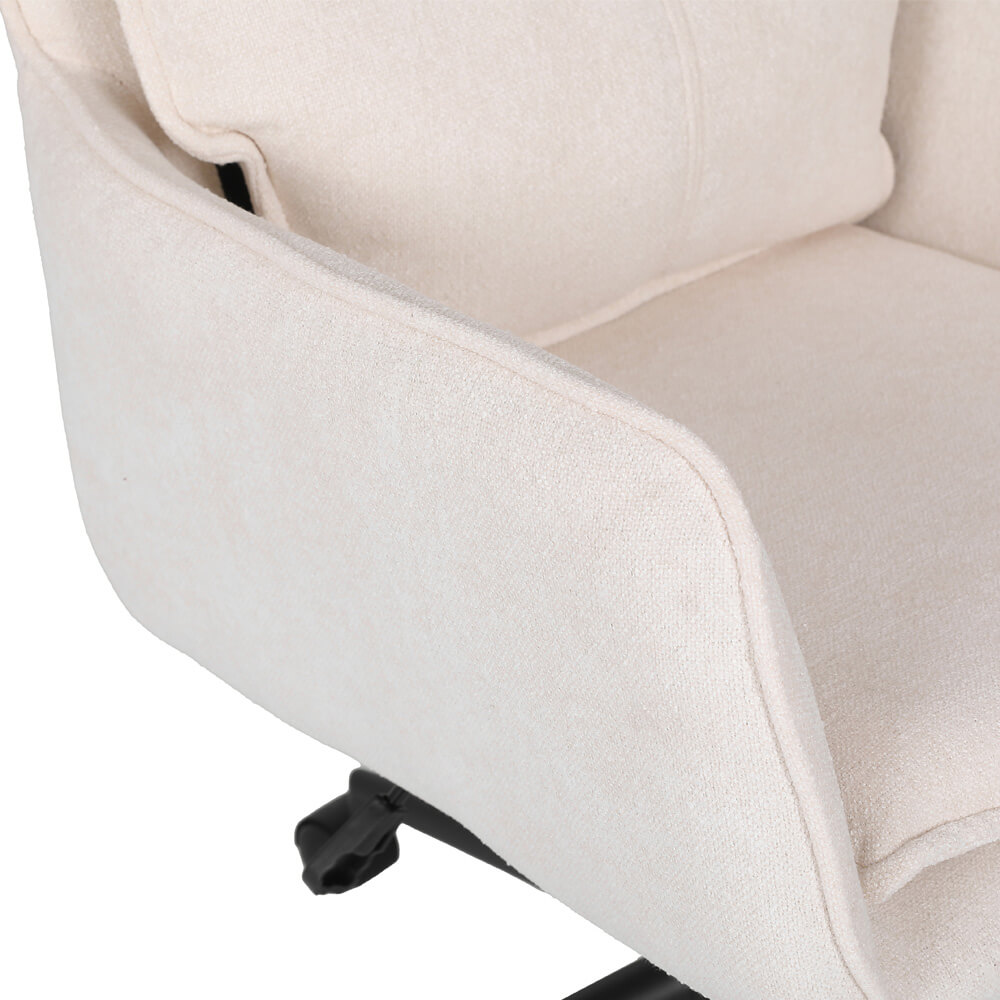 Bürostuhl aus Webstoff CORA - Beige