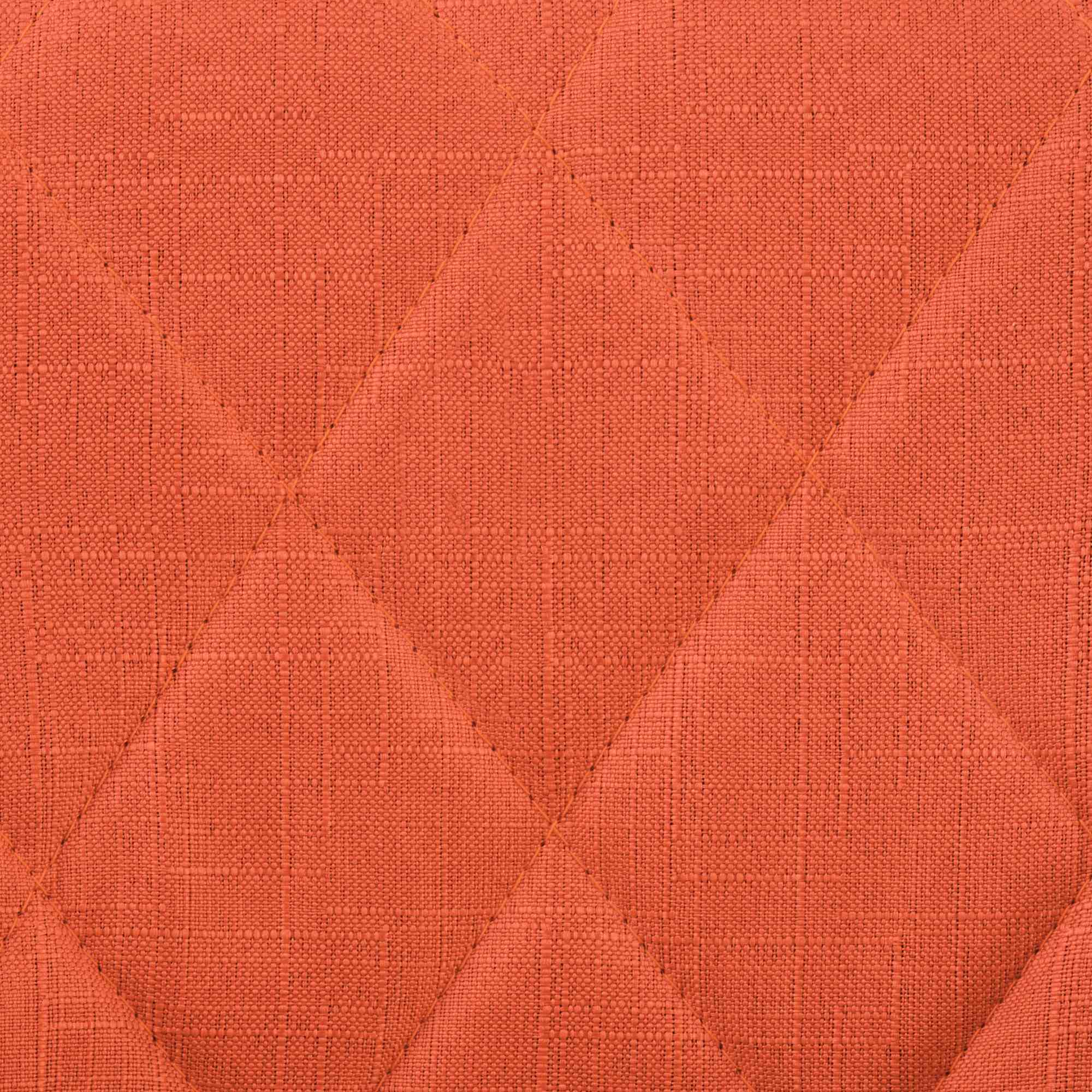 Barhocker Lazio Stoff schwarz, orange