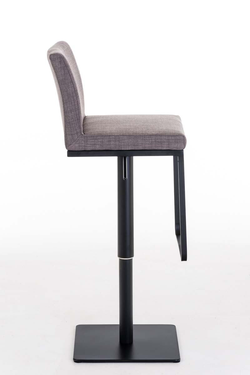 Barhocker Panama B Stoff, grau