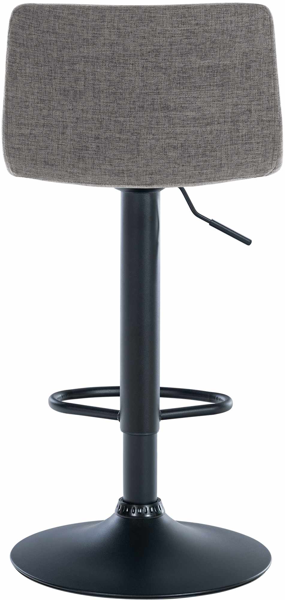 2er Set Barhocker Branford Stoff, hellgrau