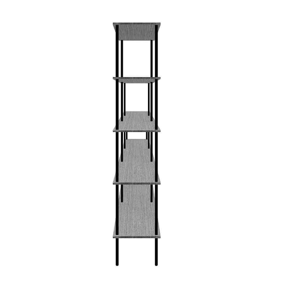 Regal INDU Dark Oak - (L x B x H): 207 x 35 x 196 cm