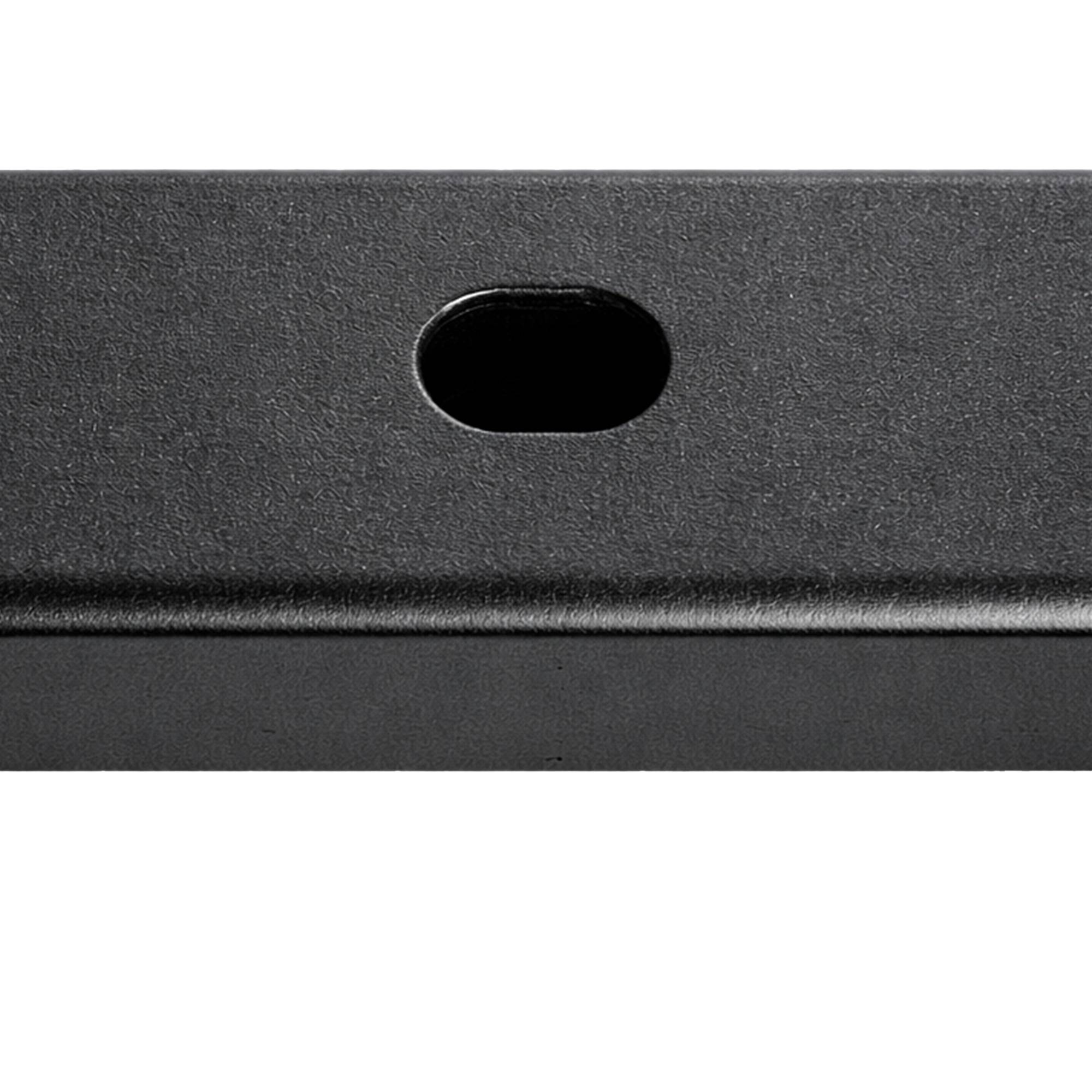 Tischgestell Metall 80x80x42 cm, schwarz