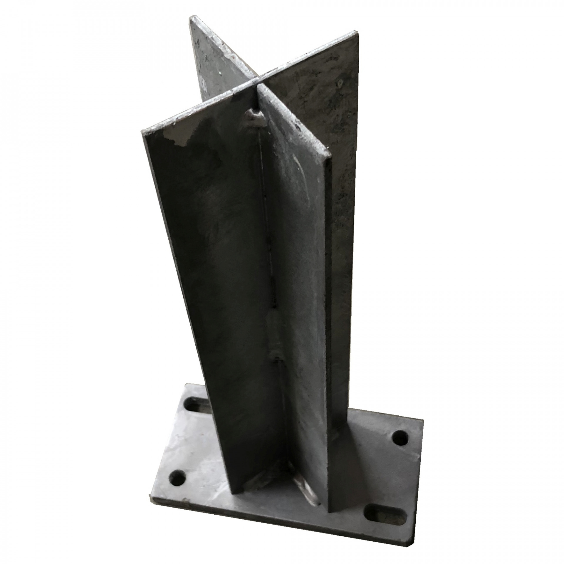 Aufschraubträger, 300 x 160 x 88 mm,, feuerverzinkt