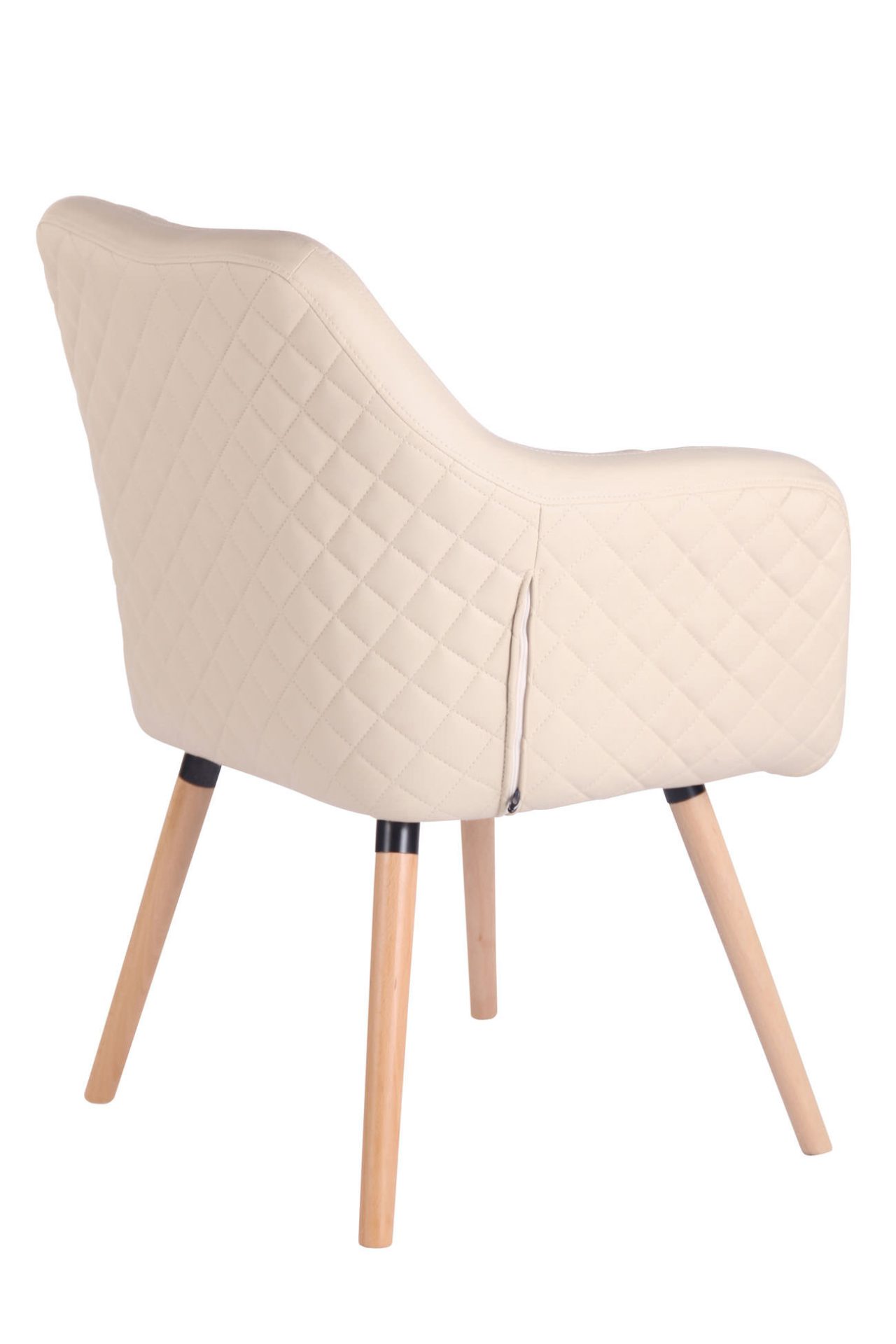 Esszimmerstuhl Gent Kunstleder natura, creme