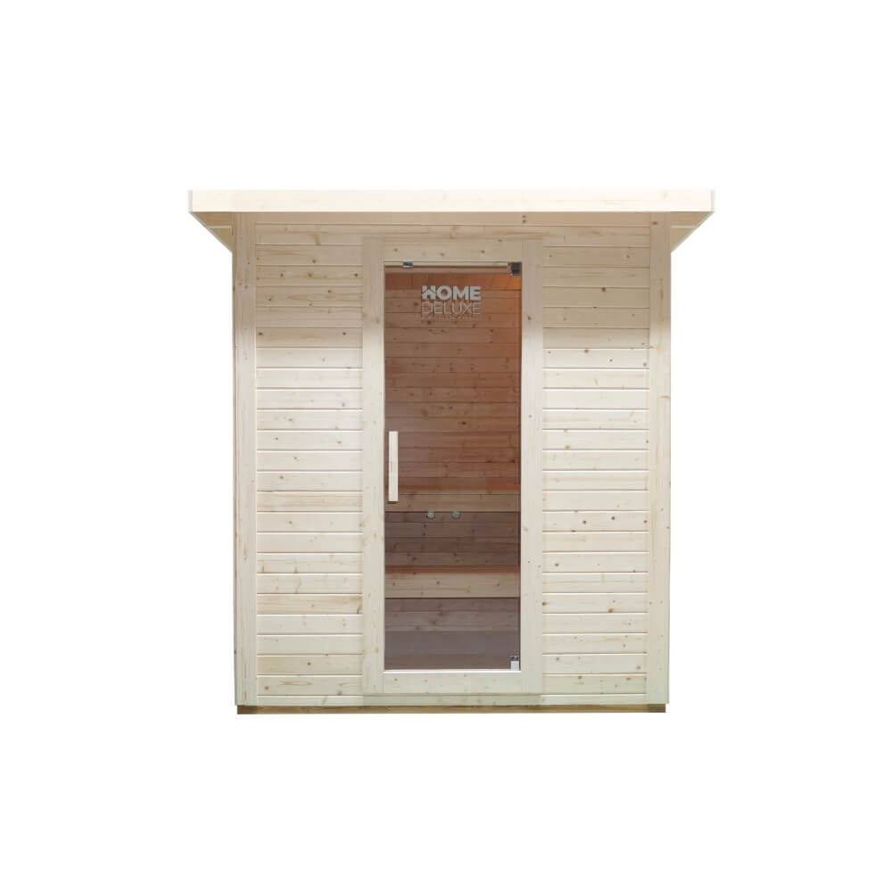 Saunahaus Outdoor TALO L - 221 x 217 cm für 4 Personen