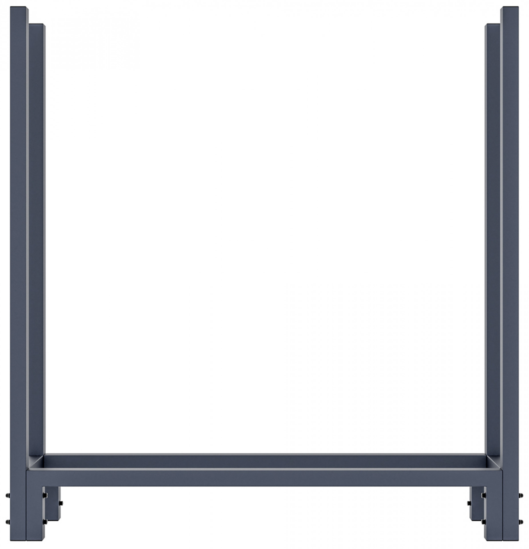 Kaminholzständer + Abdeckplane Martin 25x110x115 cm, anthrazit
