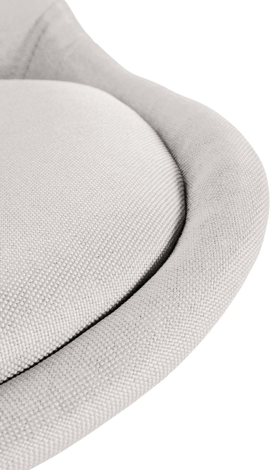Stuhl Sofia Stoff Square, creme