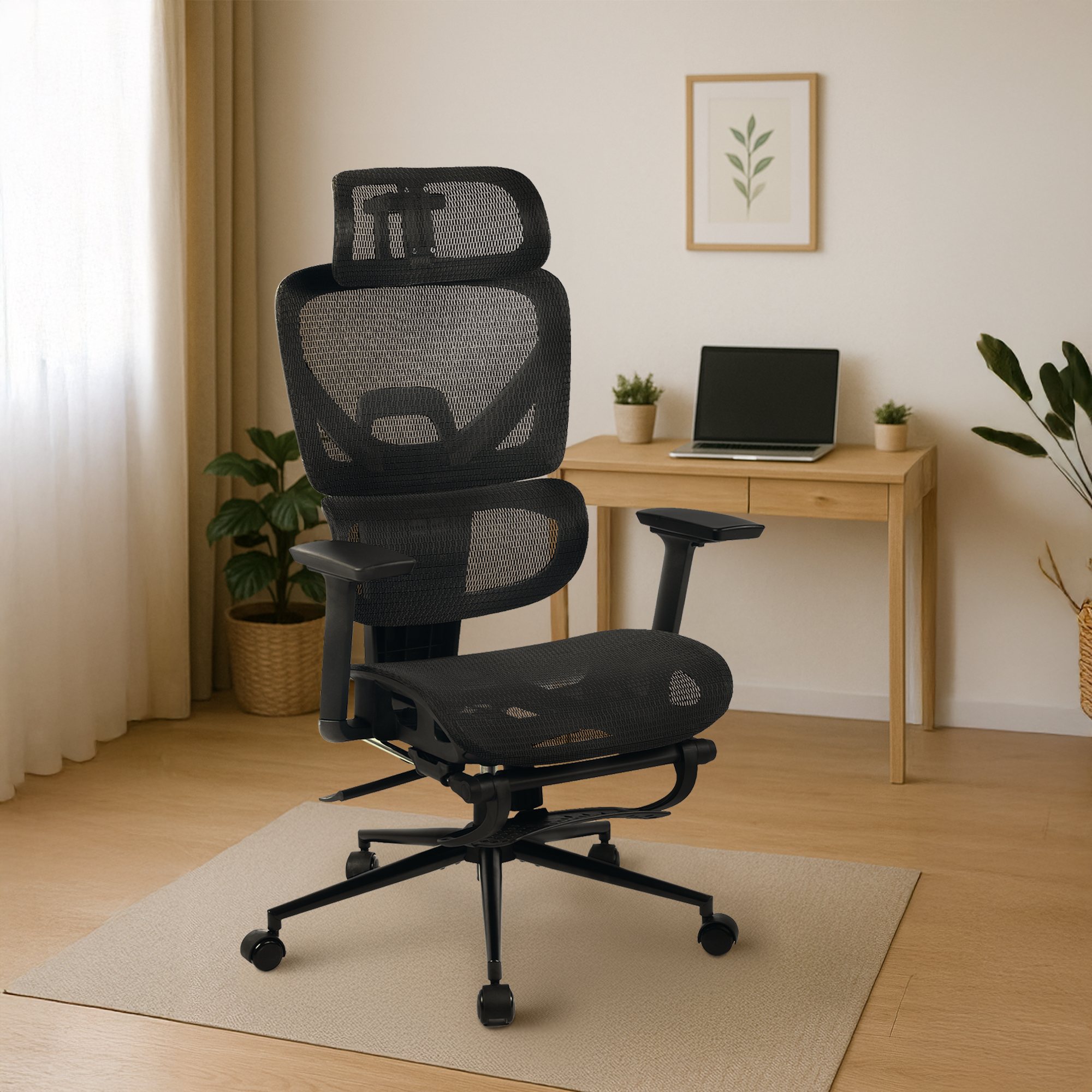 Bürostuhl Beresford, schwarz
