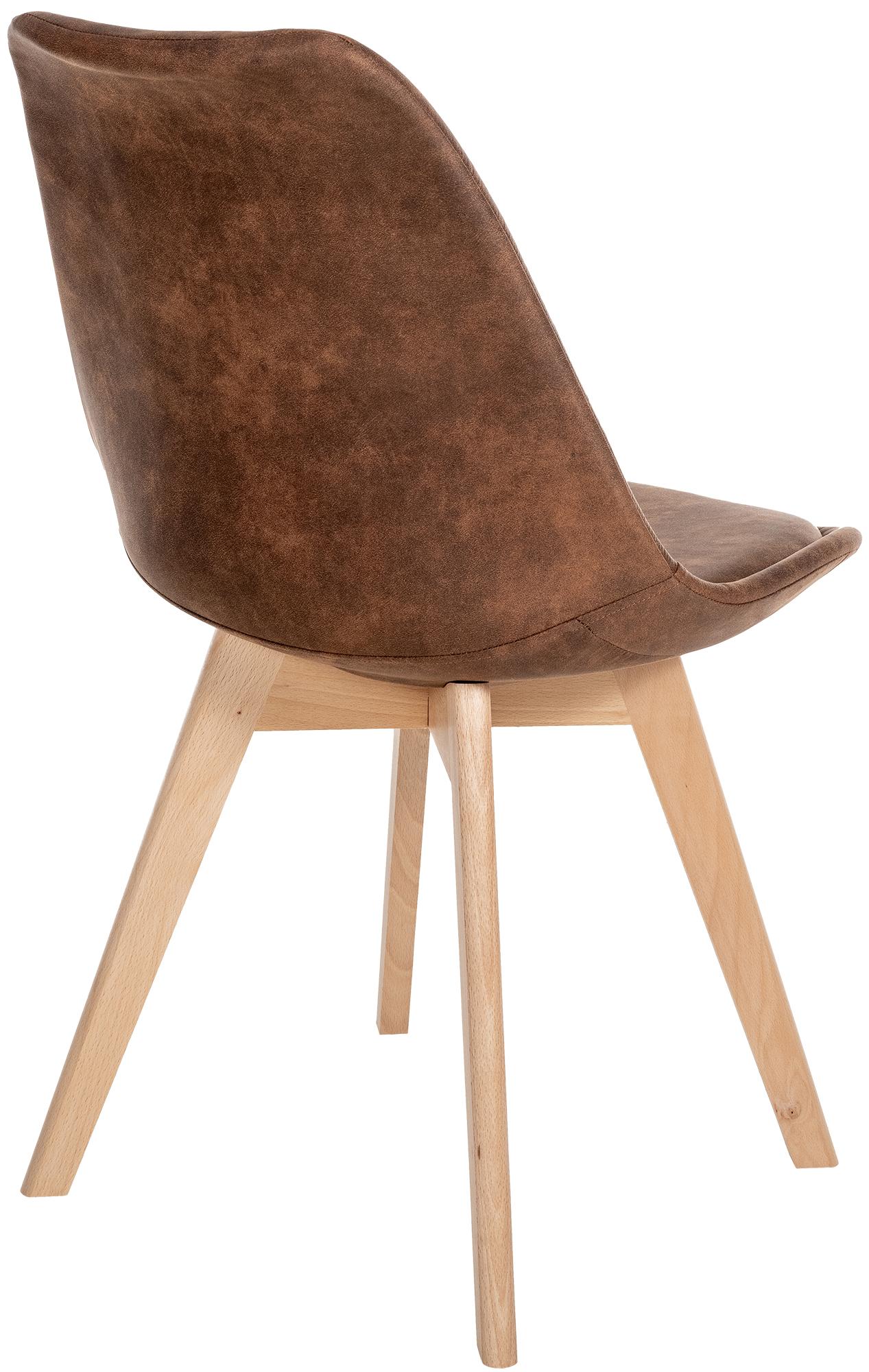 Stuhl Linares Vintage, braun