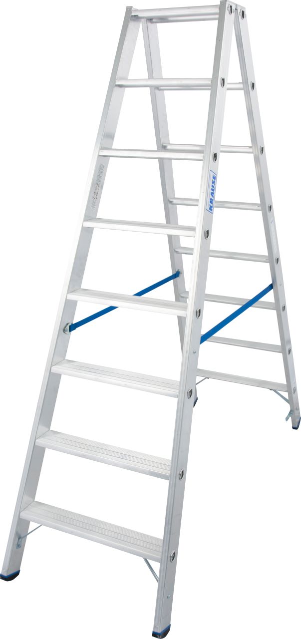 STABILO Stufen-Doppelleiter 2x8 Stufen