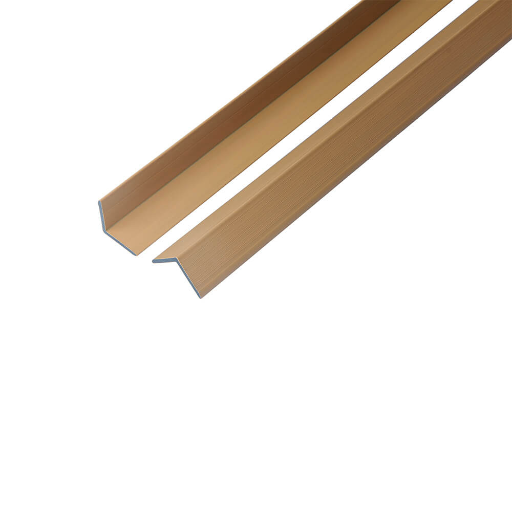 WPC Abschlussleiste für Fassadenverkleidung VIRO Teak - 10er Set