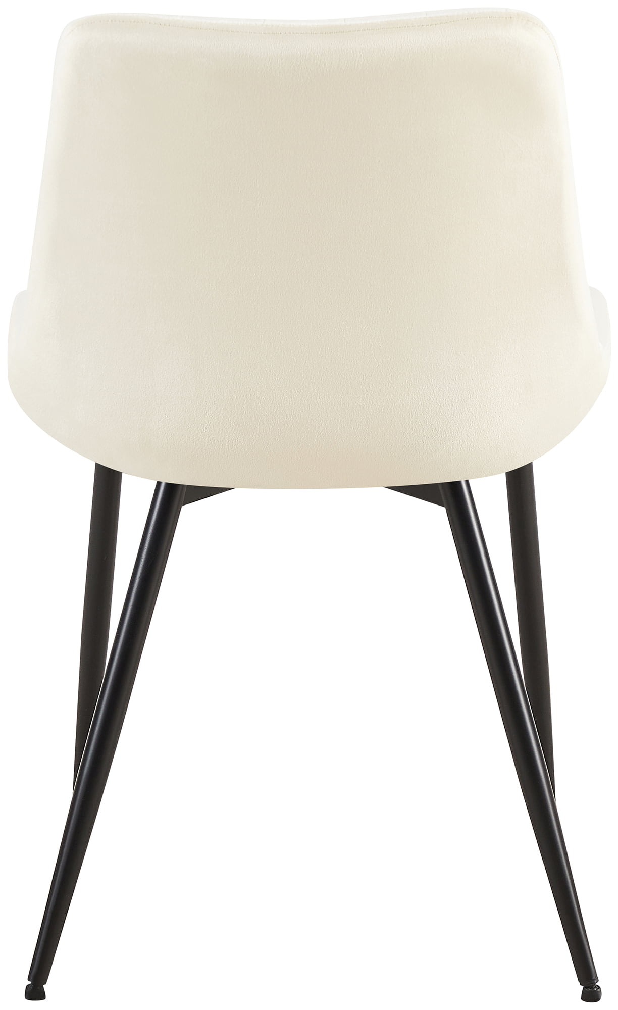 Stuhl Rahden Samt, creme