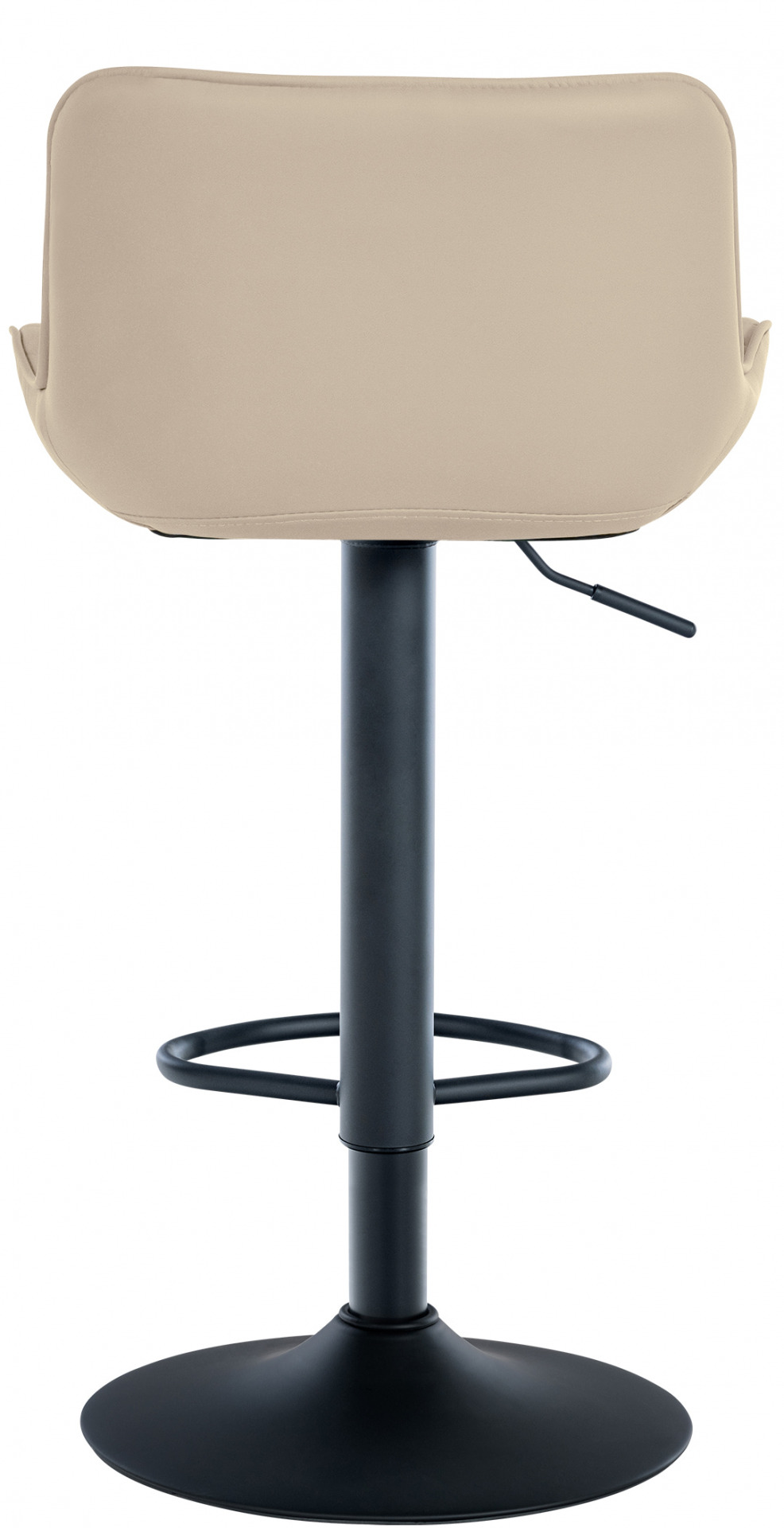 2er Set Barhocker Minosa Kunstleder, creme