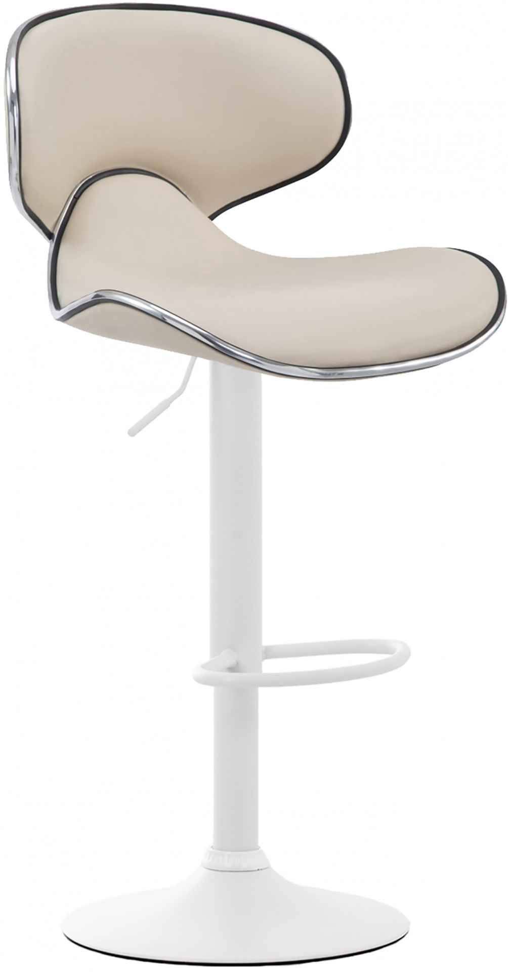 Barhocker Las Vegas V2 weiß, creme