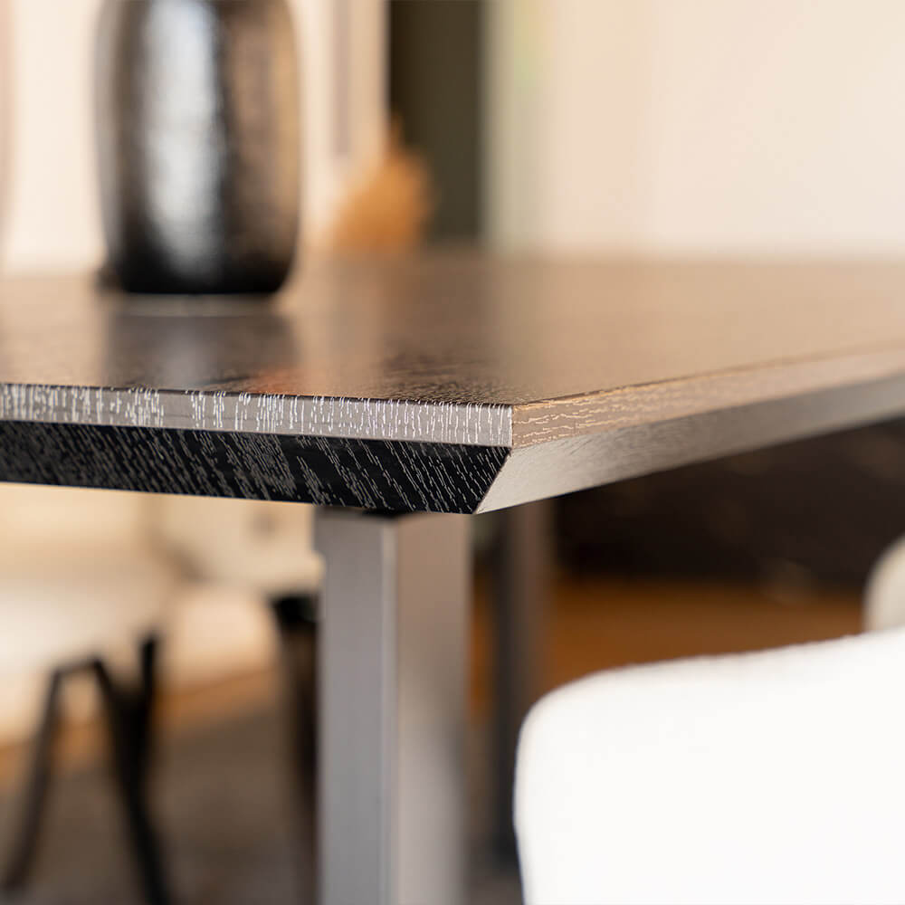 Esstisch Eckig AVENCIA inkl. U-Fuß - 240 x 120 cm Dark Oak