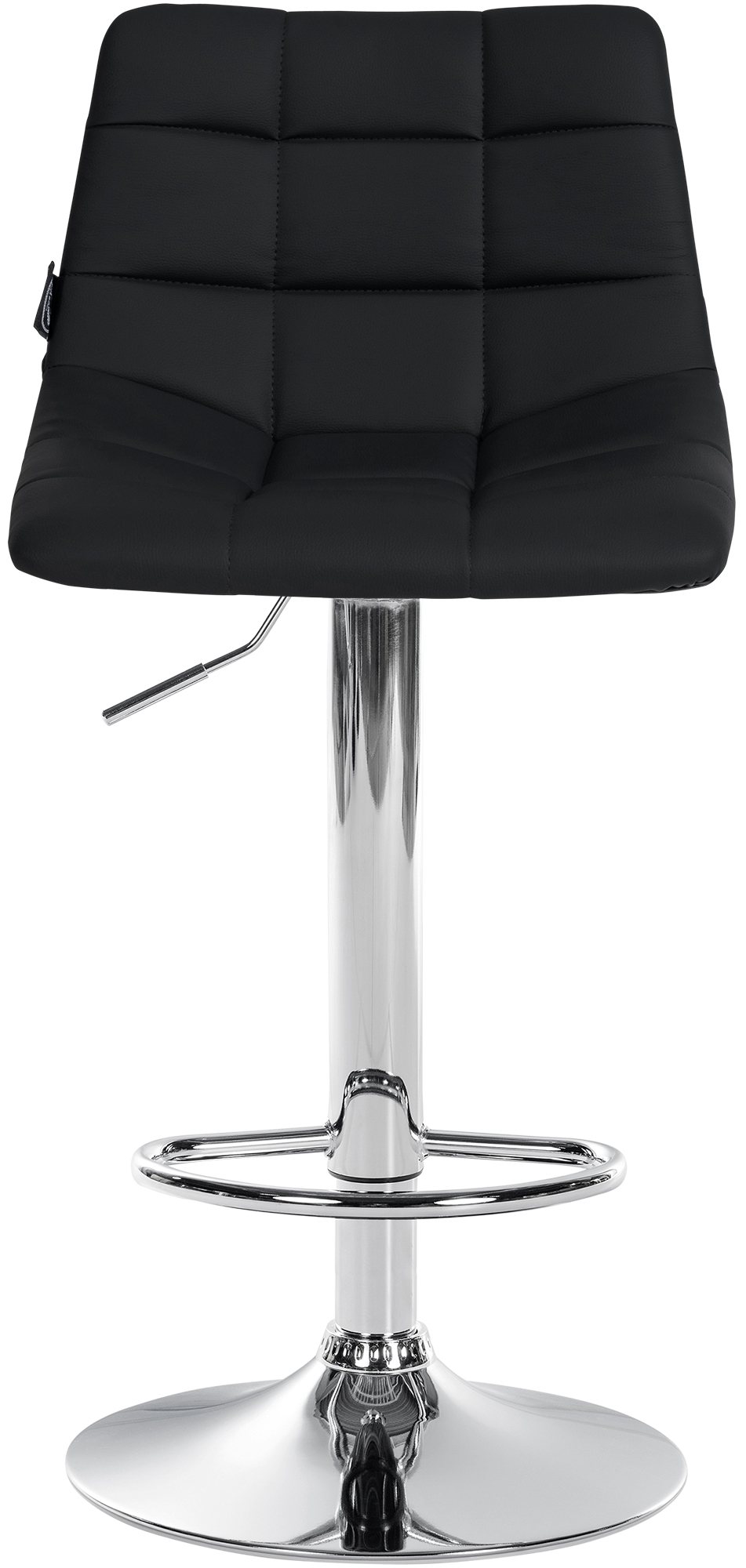 Barhocker Jerry Kunstleder chrom, schwarz