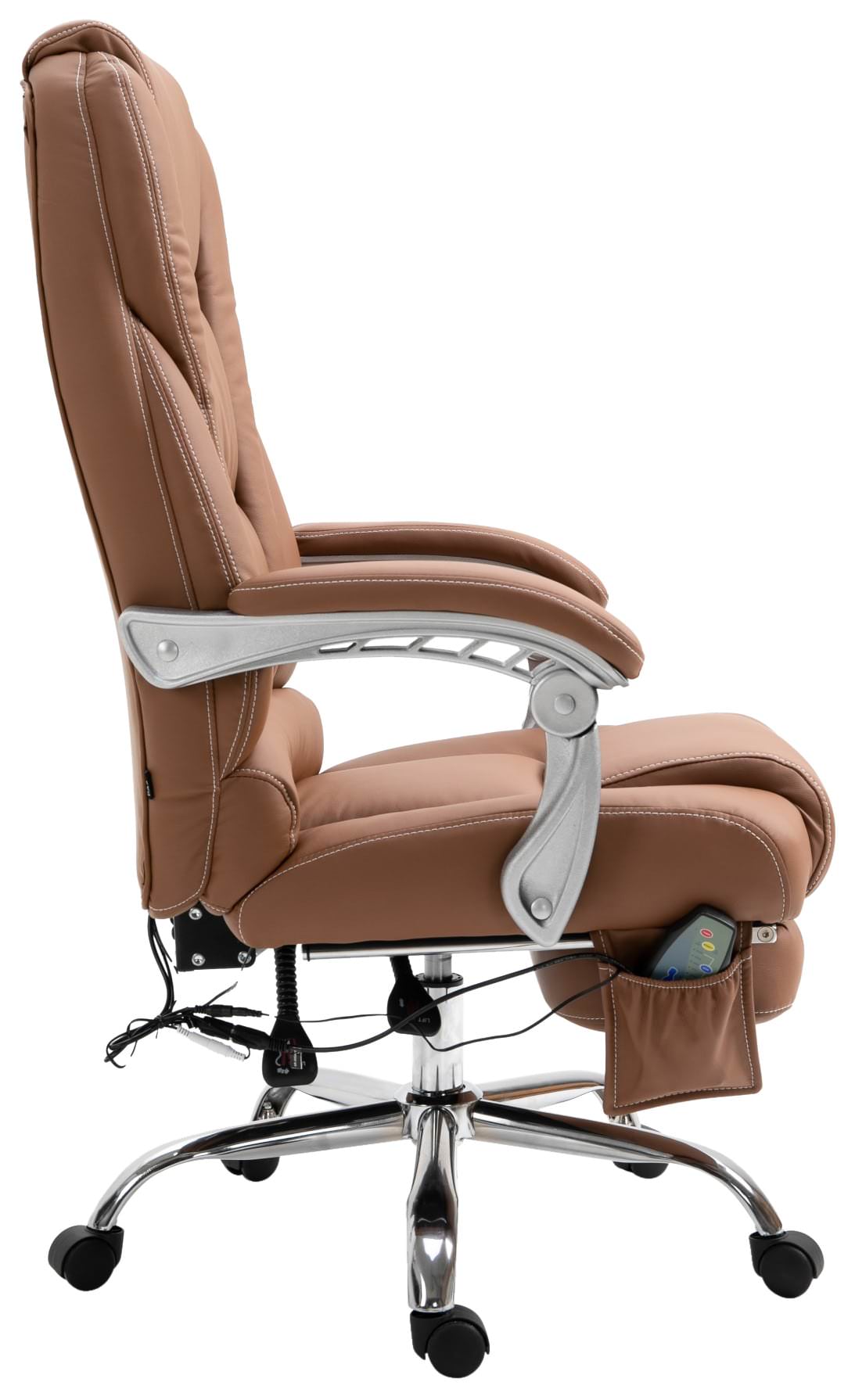 Bürostuhl Pacific mit Massagefunktion, hellbraun