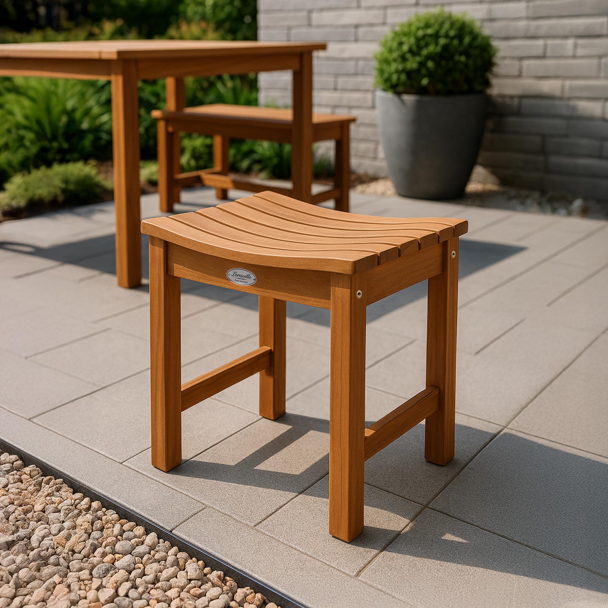 Hocker Bibury, teak