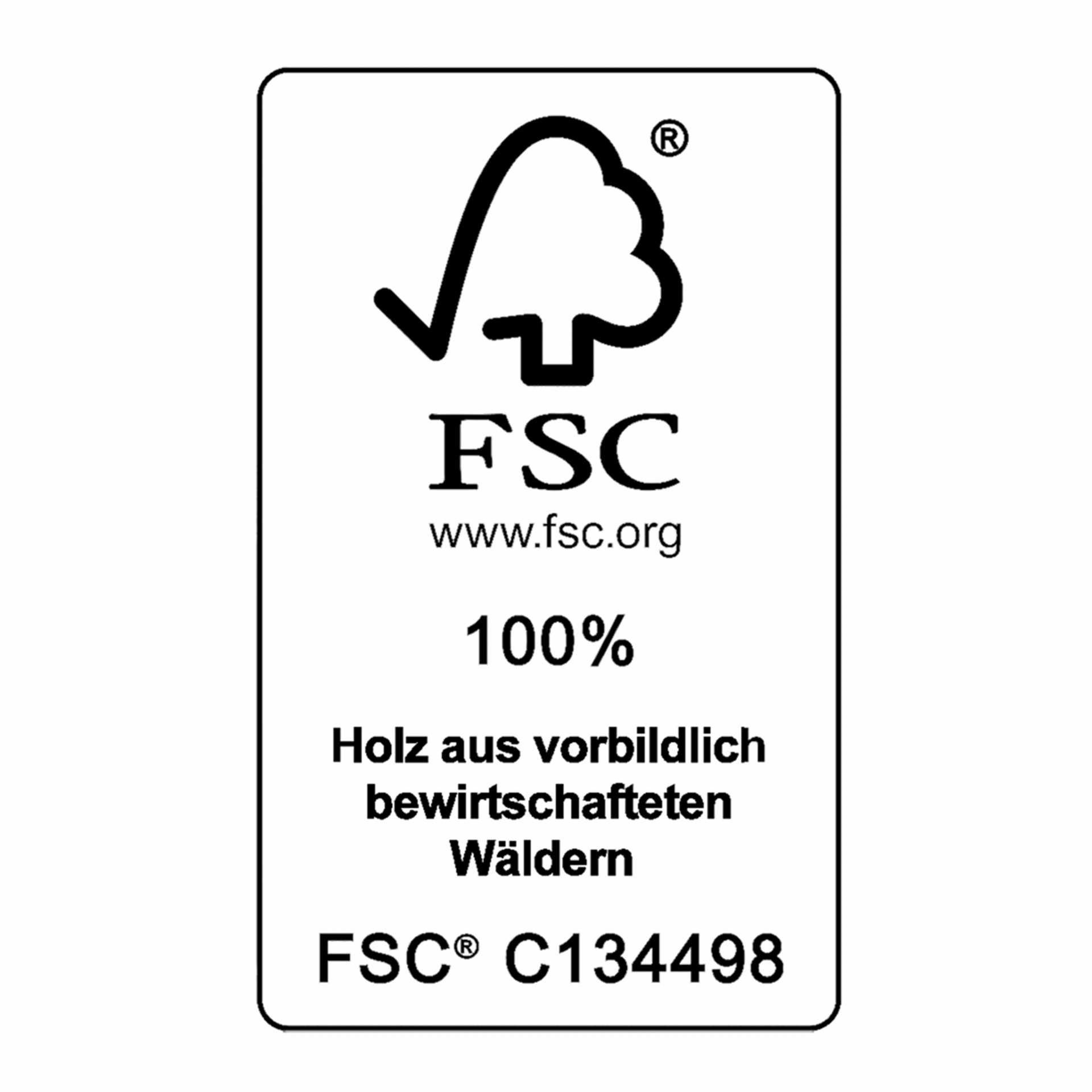 Katzenhaus Holz FSC®-zertifiziert 66x53x64cm