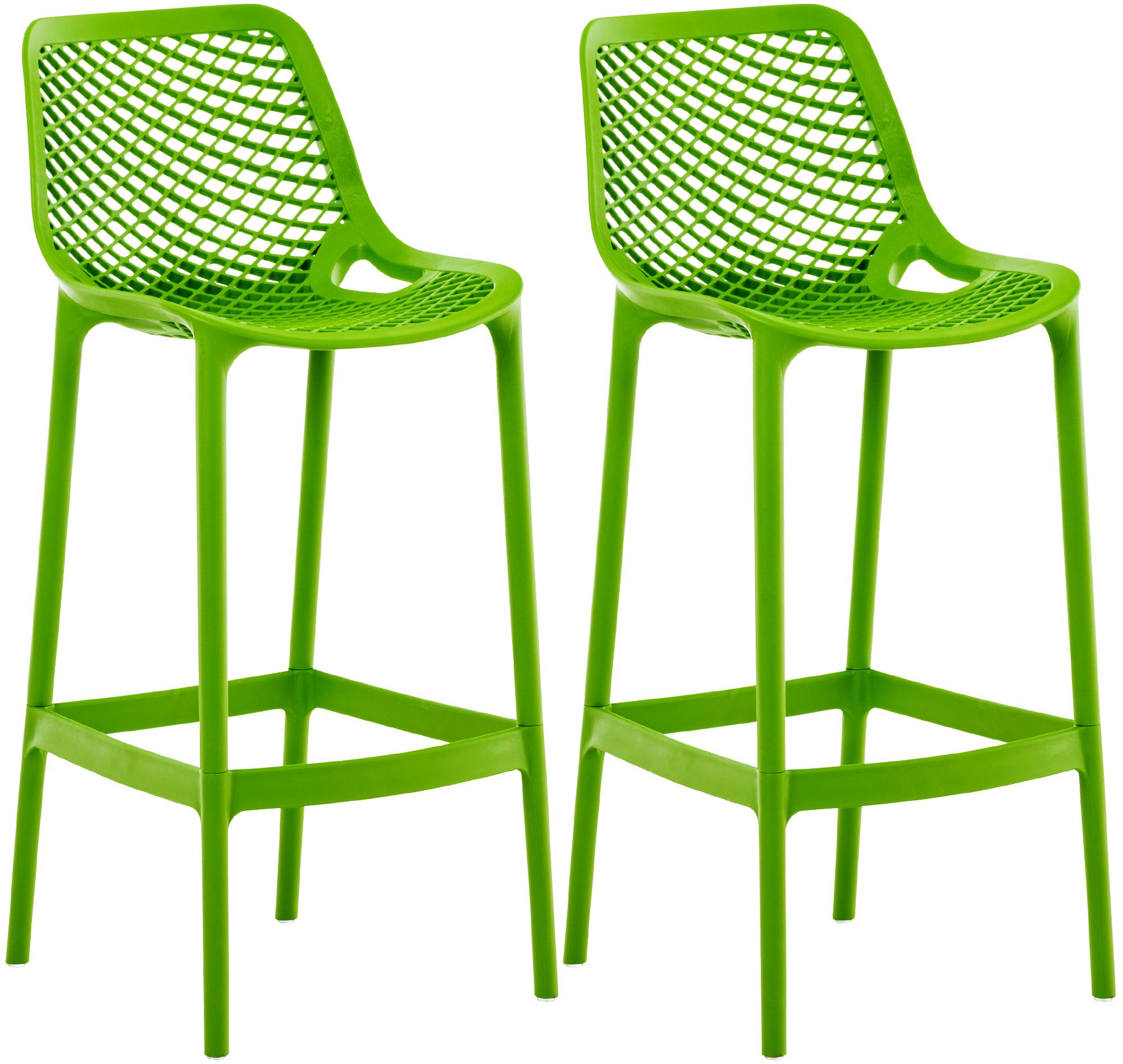 2er Set Barhocker Air, grün