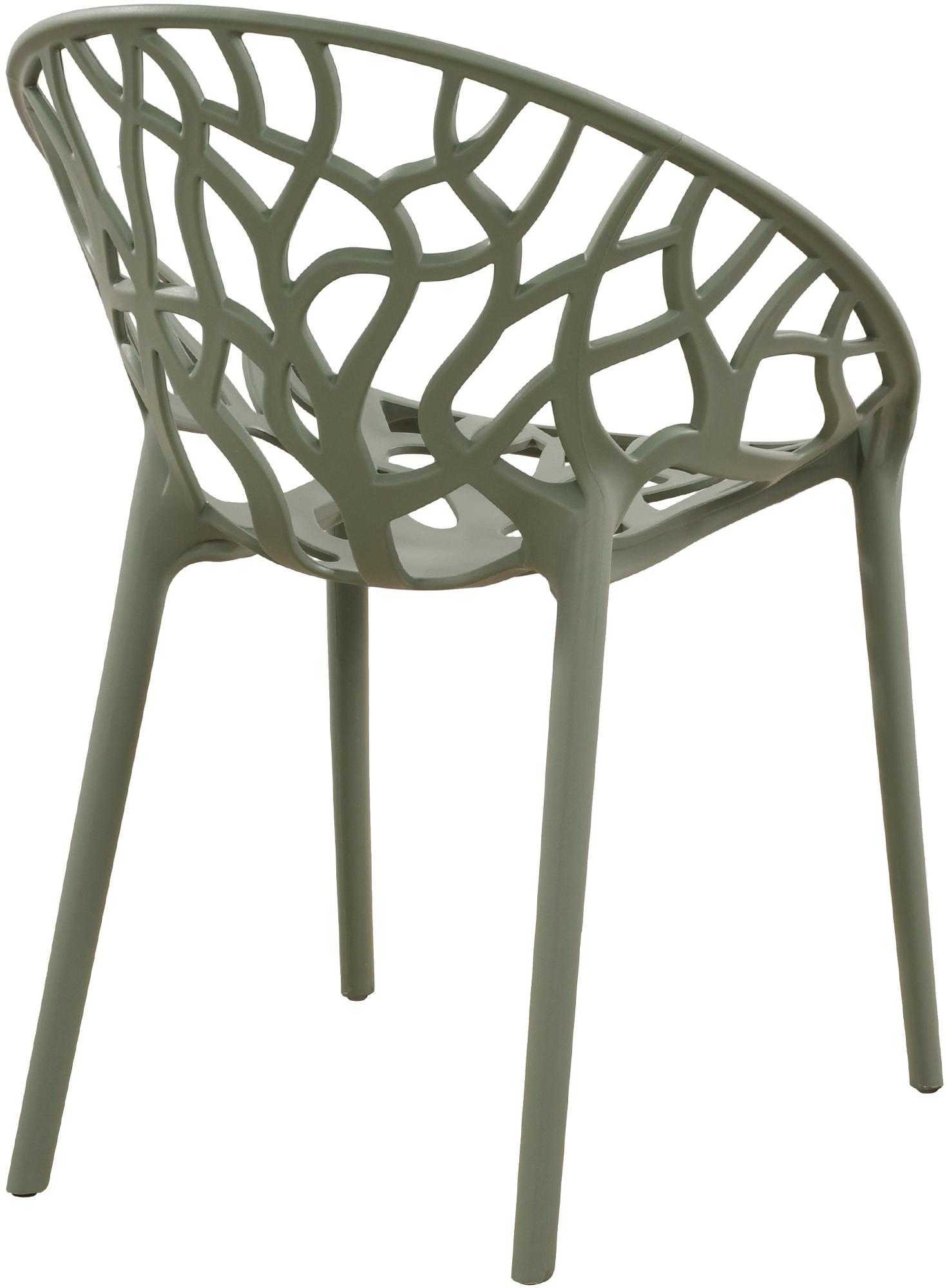 4er Set Stuhl Hope, oliv