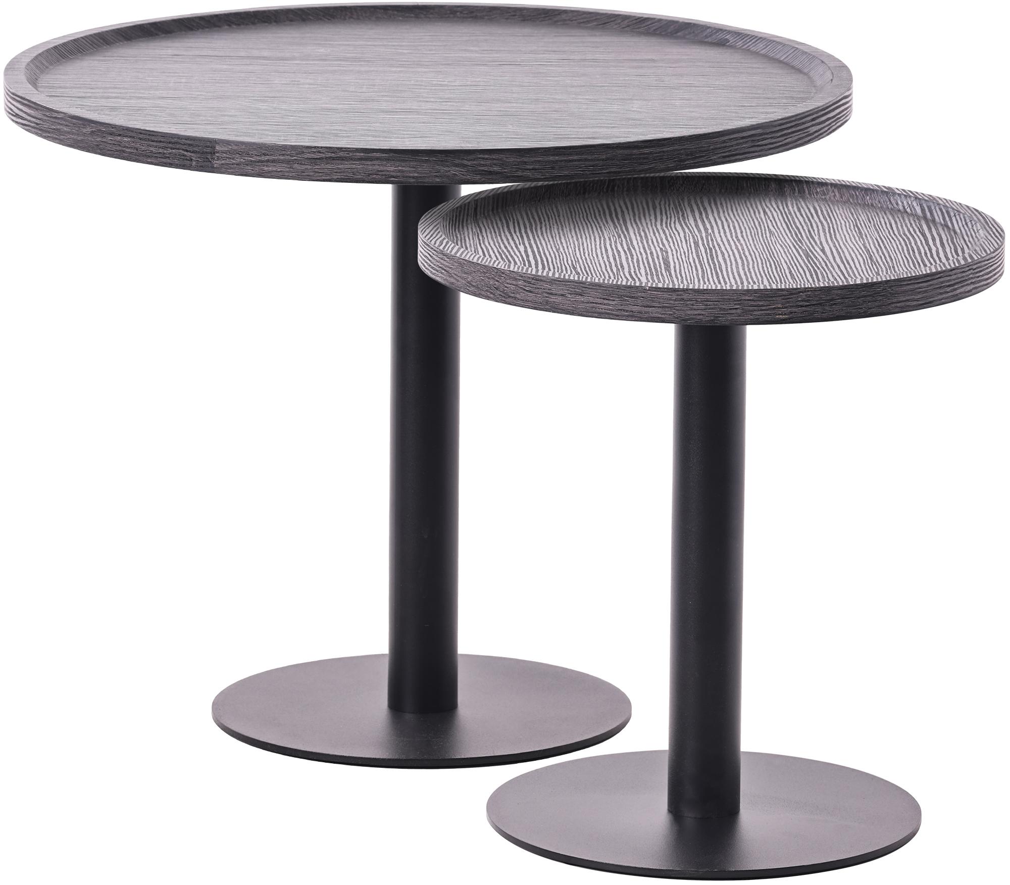 Beistelltisch-Set Aspen, grau