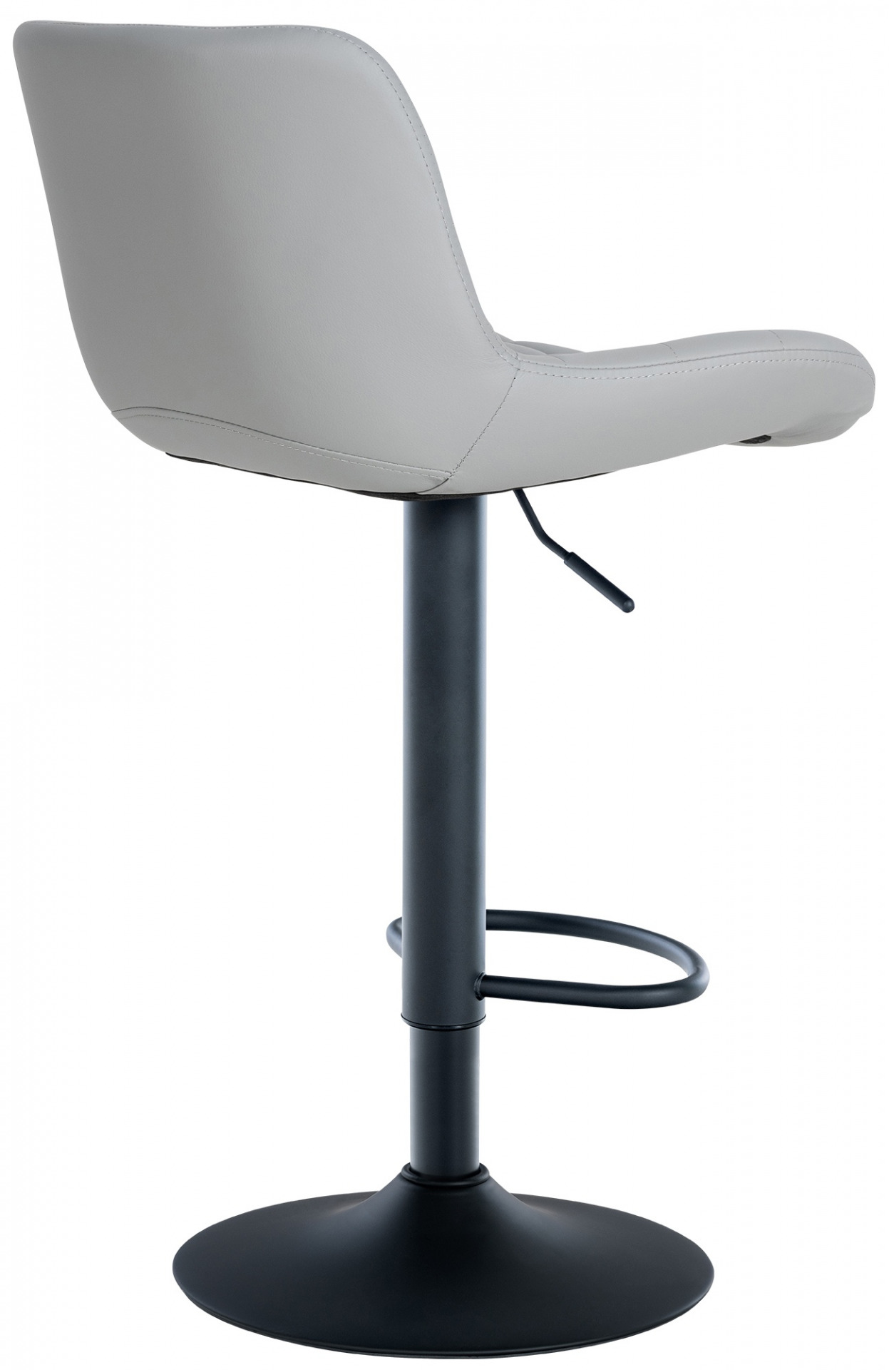2er Set Barhocker Tover Kunstleder, grau