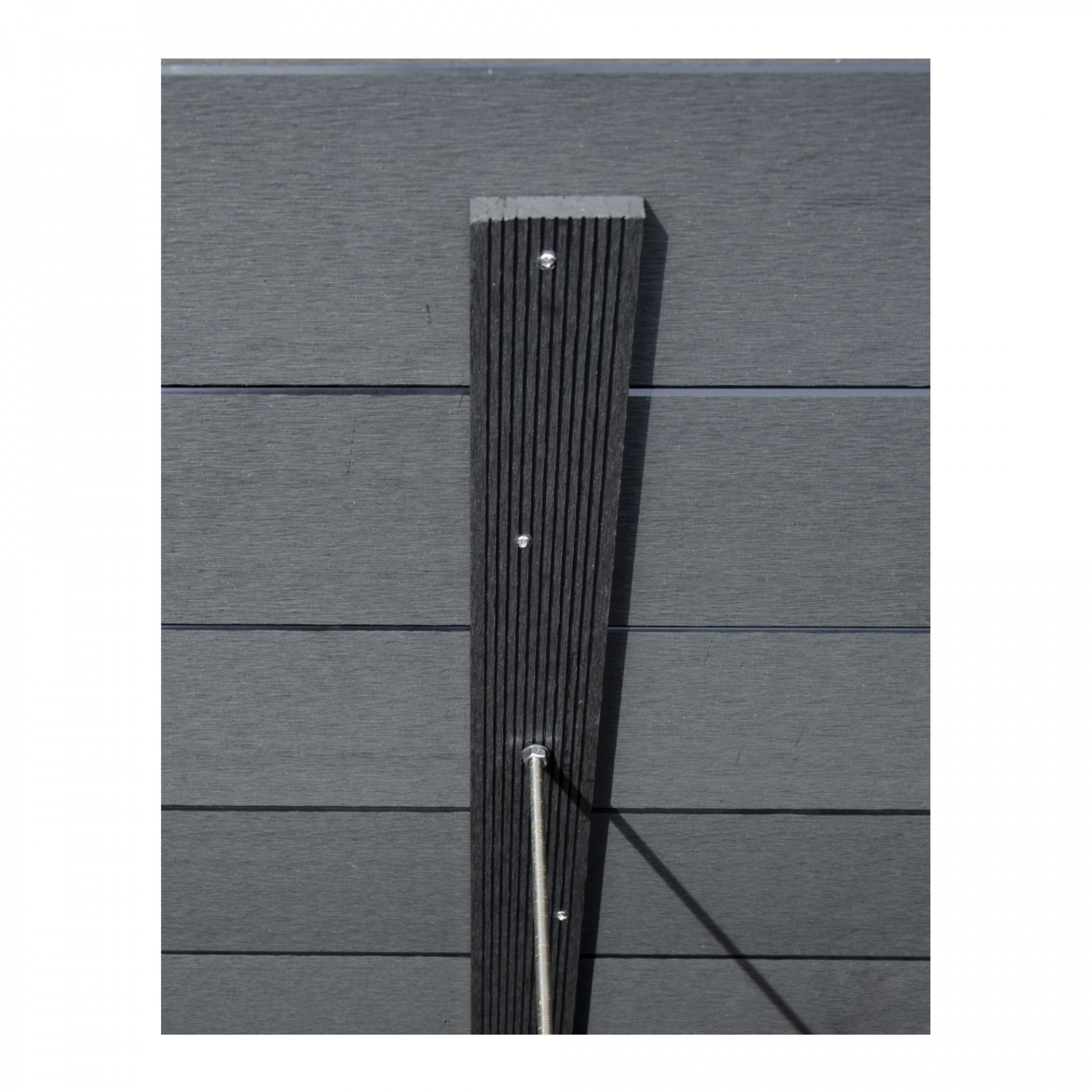 ERNA WPC-Hochbeet ANTHRAZIT, 150 x 70 x 75 cm, ca. 780 Liter, inkl. Montagematerial, Kartonverpackt