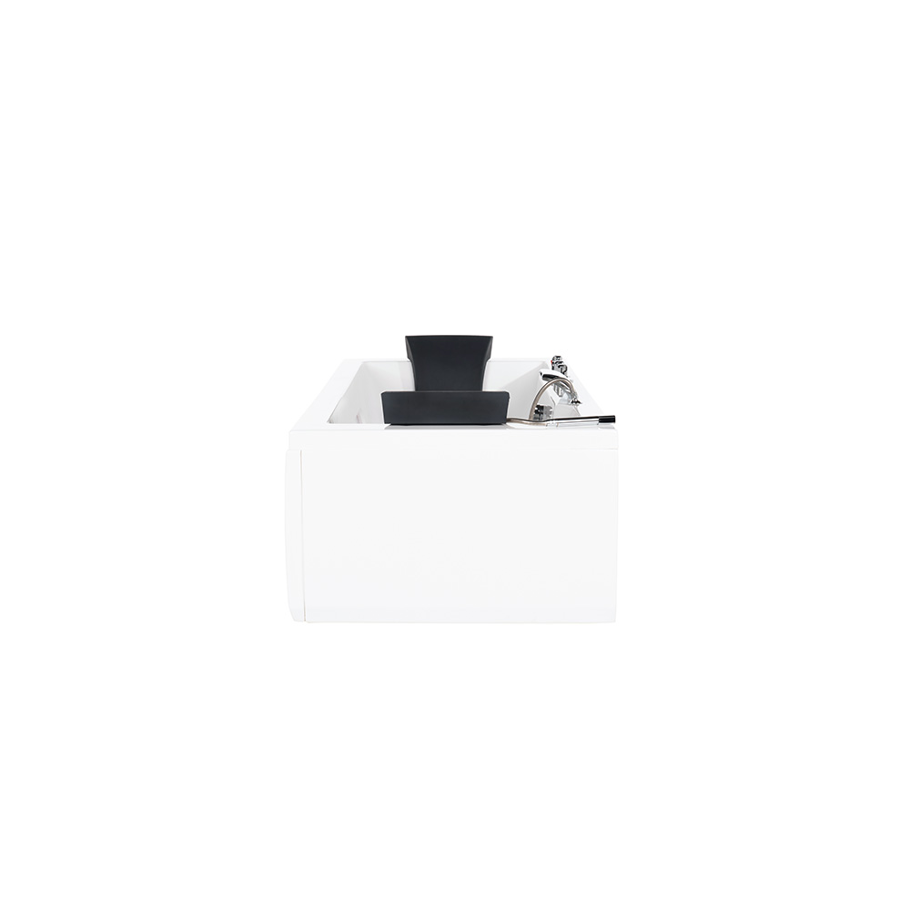 Whirlpool Badewanne mit Lichttherapie LAGUNA M - 180 x 90 cm