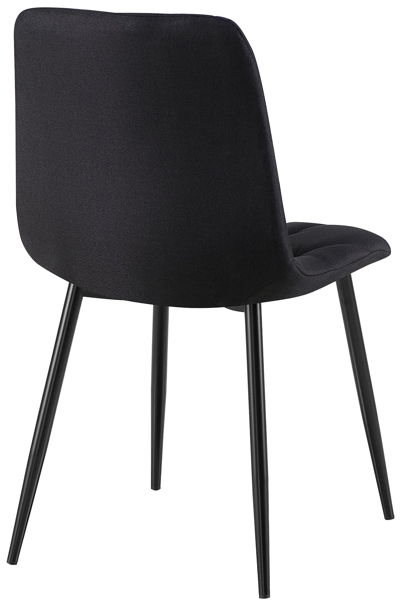 Esszimmerstuhl Clairton Stoff, schwarz