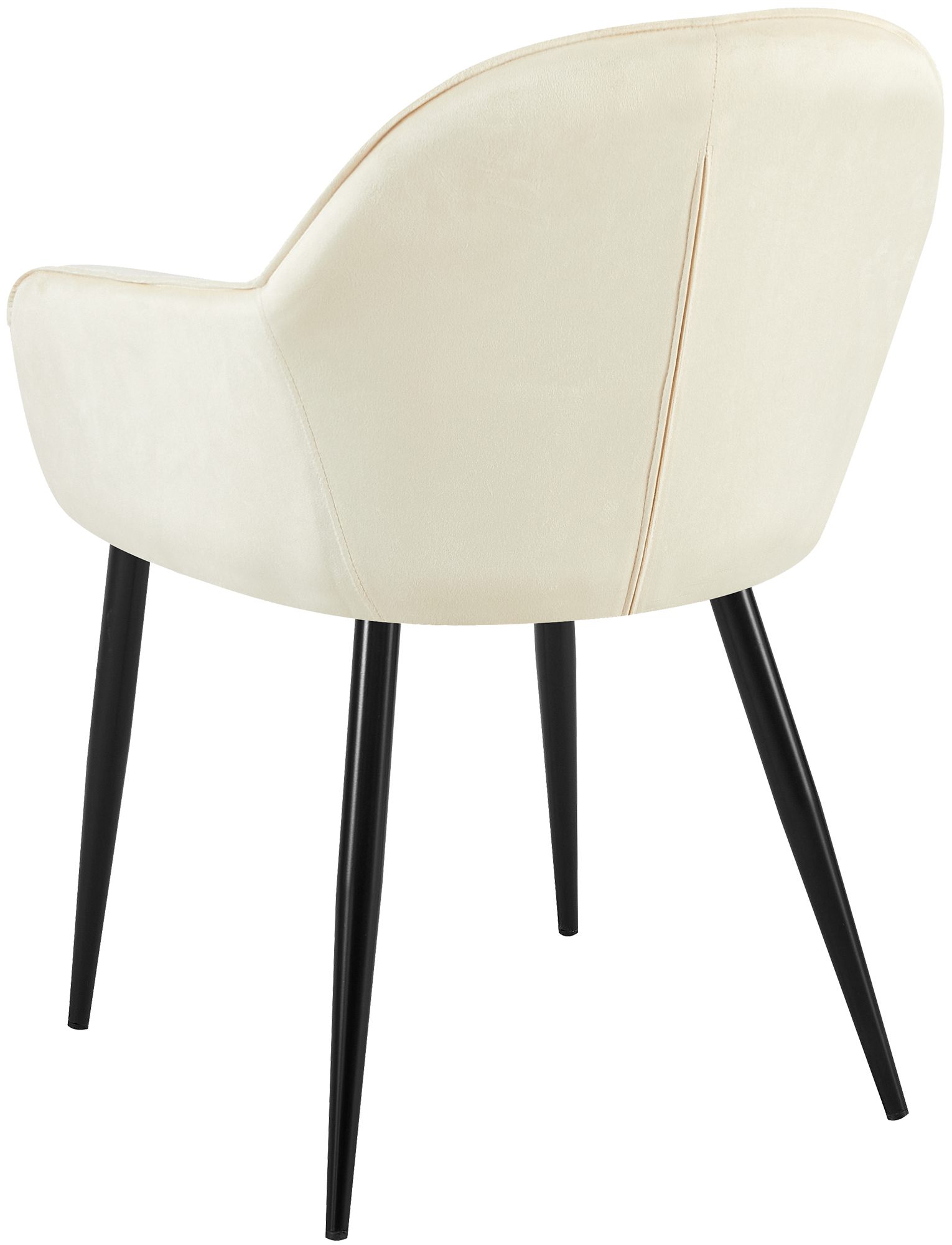Esszimmerstuhl Boise Samt, creme
