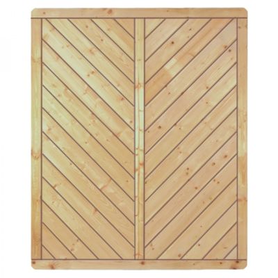 CLASSIC-Serie-Diagonal, 150 x 180 cm, kdi-grün, Rahmen 40/70 mm, Profilbretter 16/118 mm