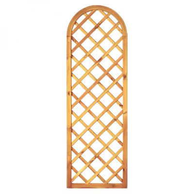 Barock-Ranki rund 60 x 180/150 cm, MW 10 x 10 cm, Rahmen 45/45 mm, kdi grün, Leisten 12 x 30 mm, genagelt