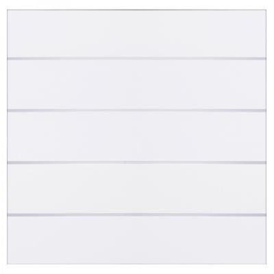 FARÖ-Serie HPL-Steckzaunsystem, 1792 x 1775 mm, Zaunset WEIß, 5 Zaunlamellen